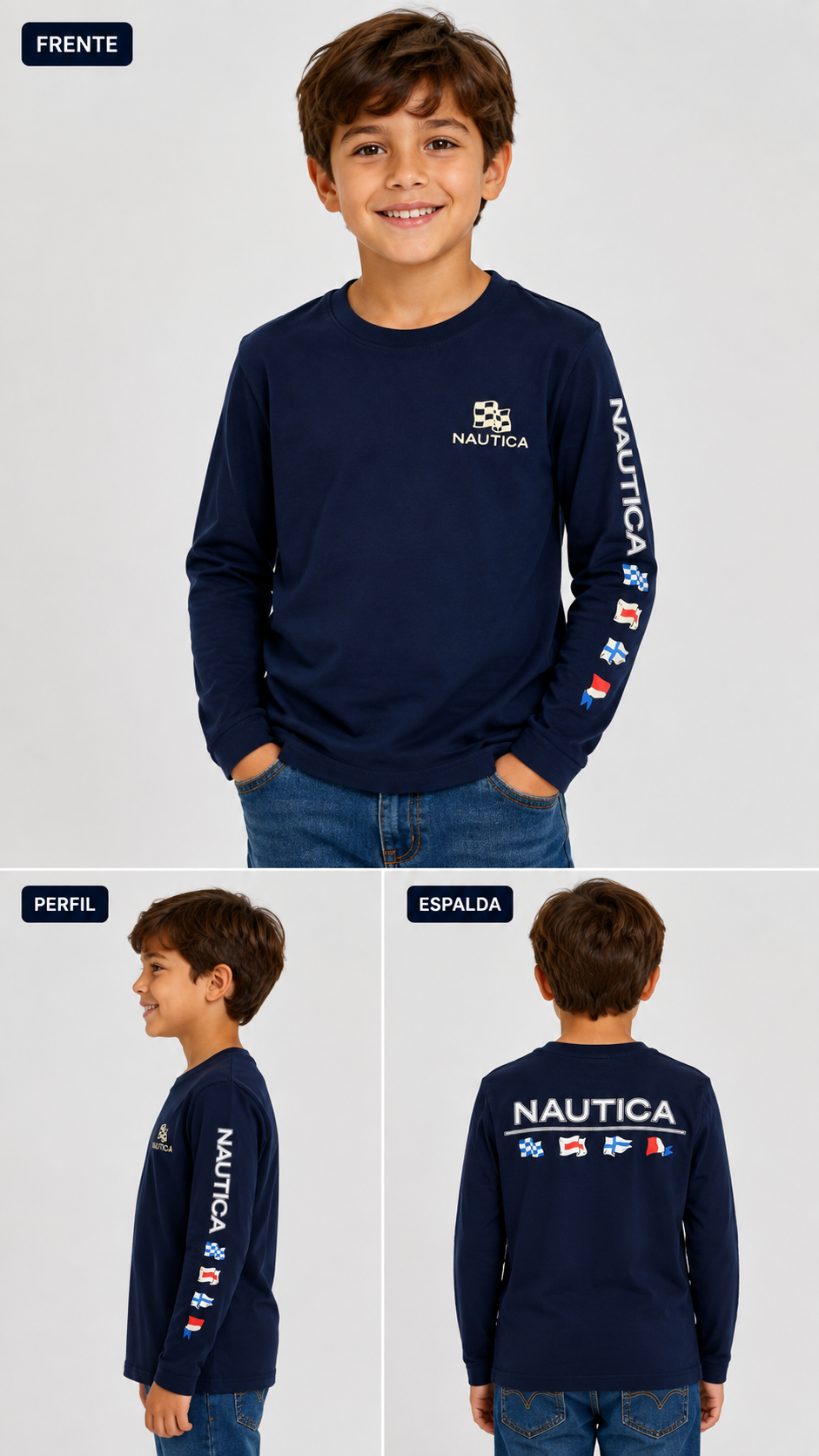 PLAYERA NIÑO NÁUTICA