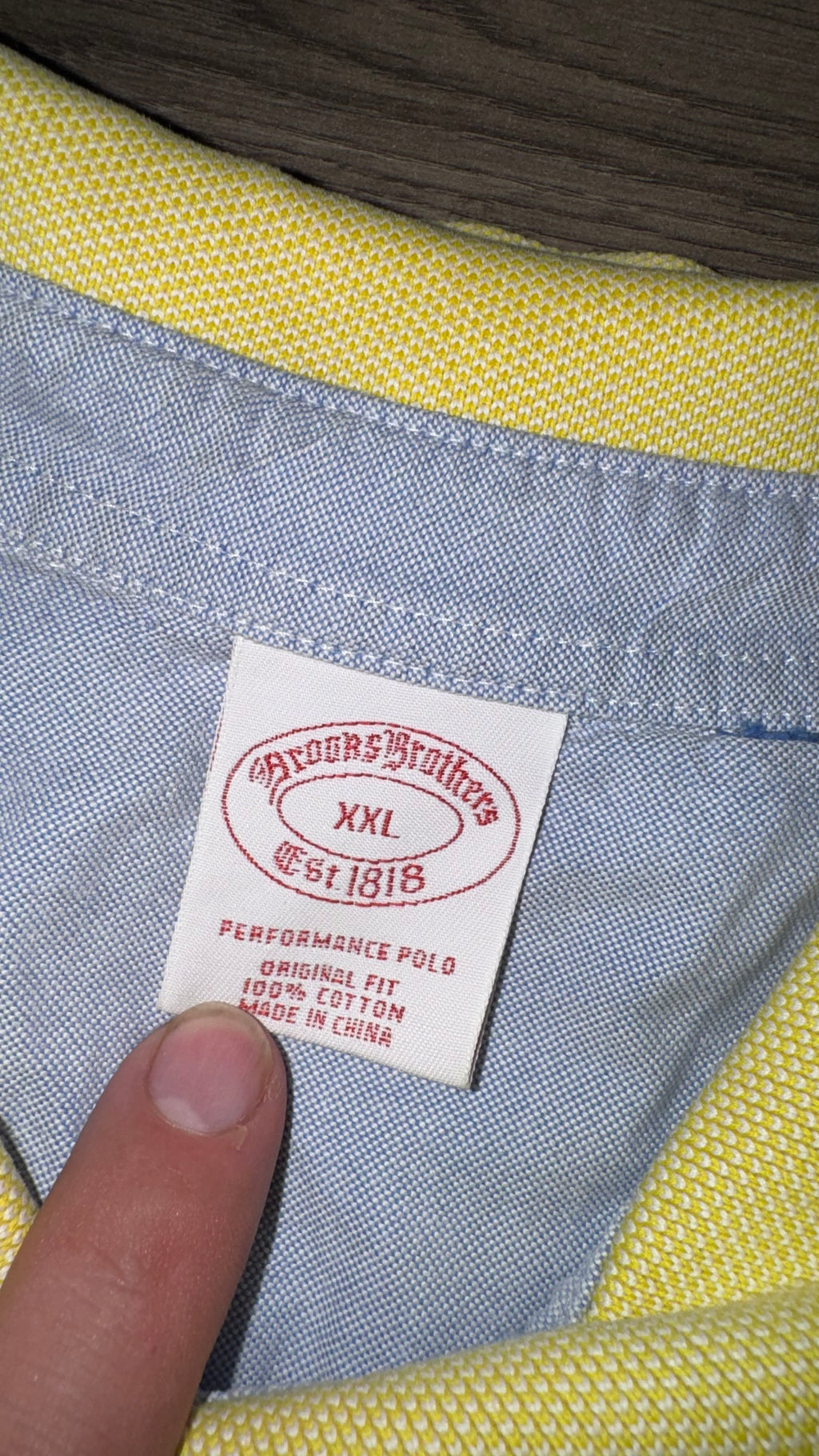 PLAYERA BROOKS BROTHERS