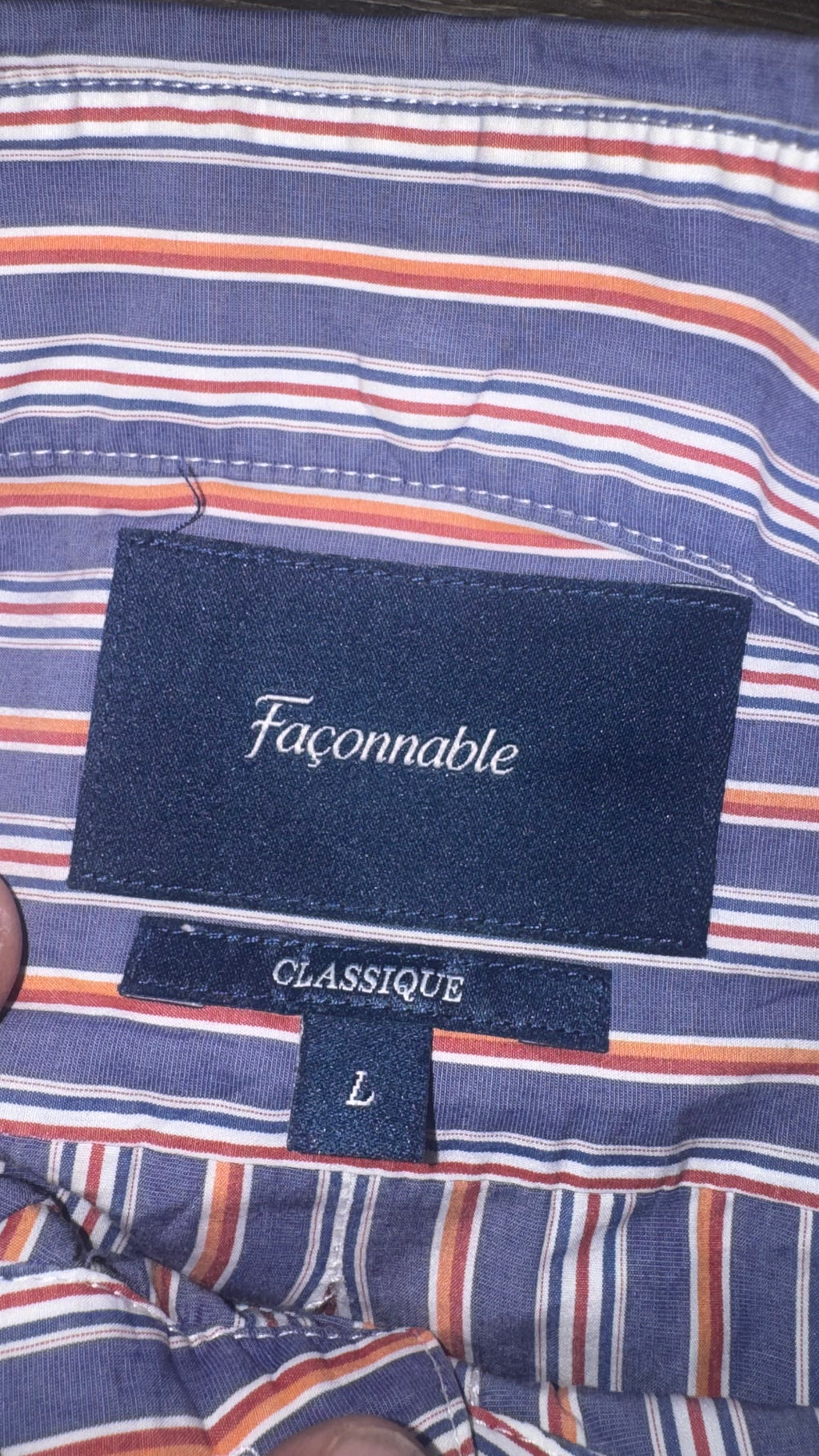CAMISA FACONNABLE