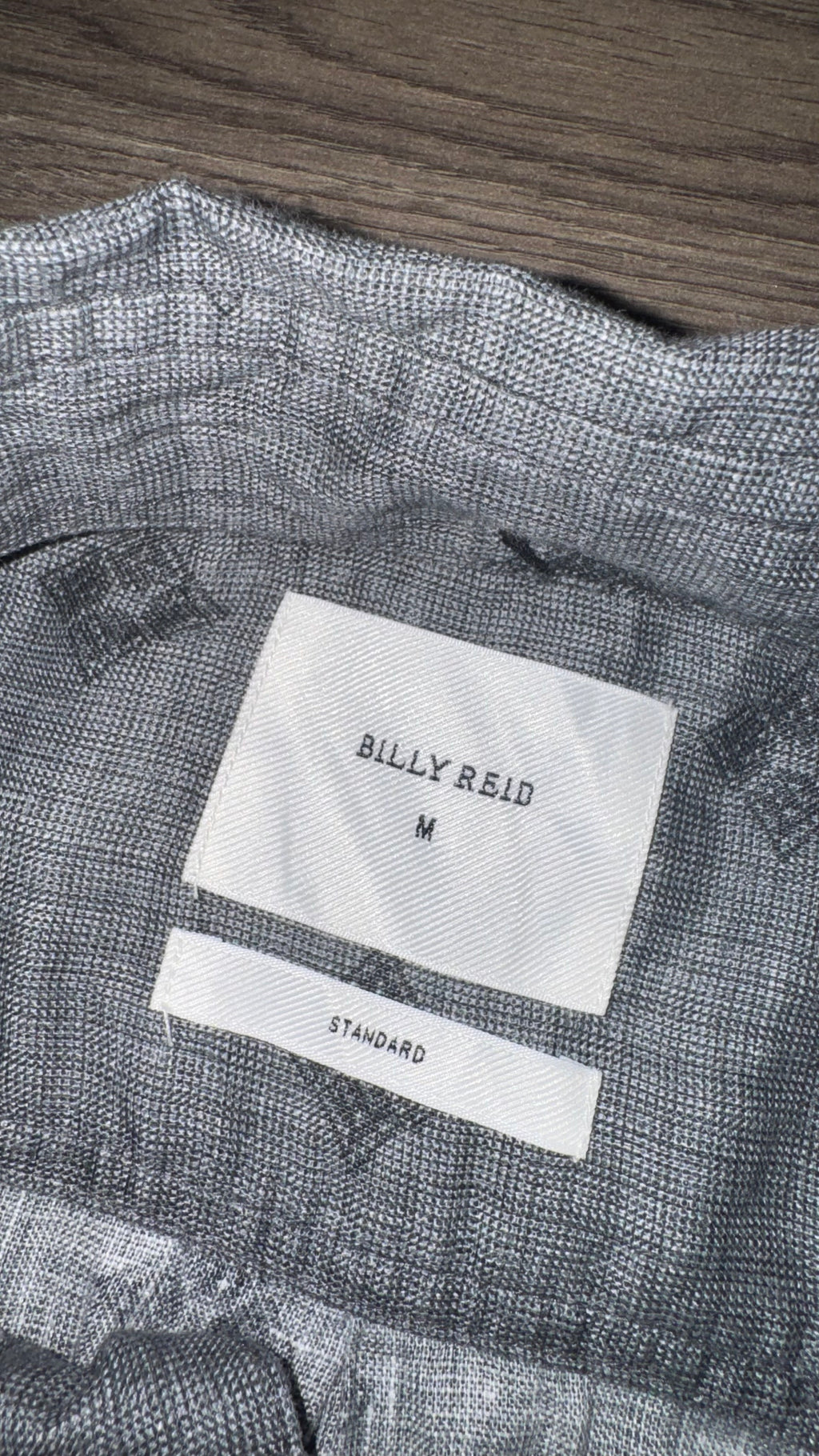 CAMISA BILLY REID