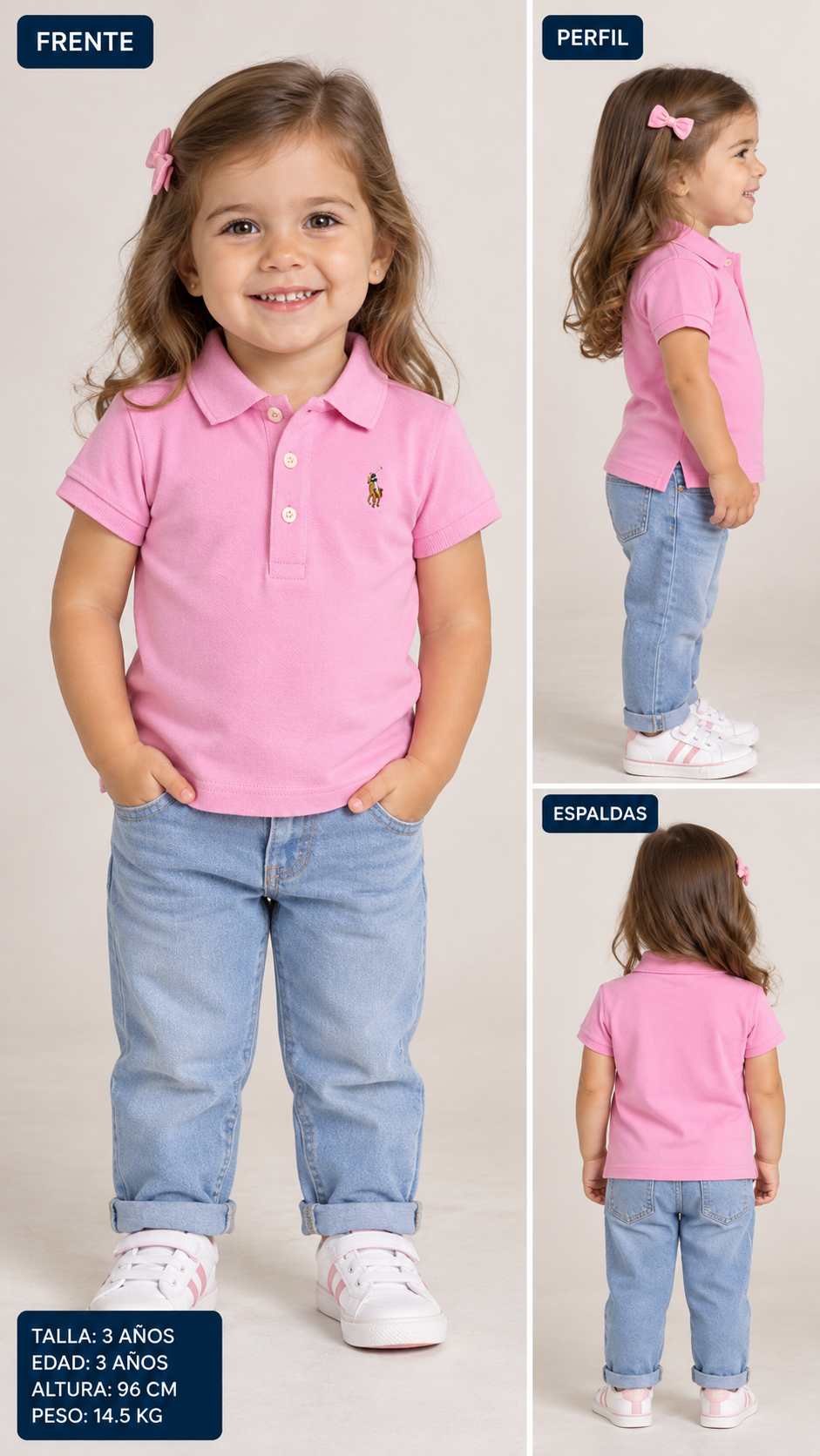 PLAYERA NIÑA RALPH LAUREN