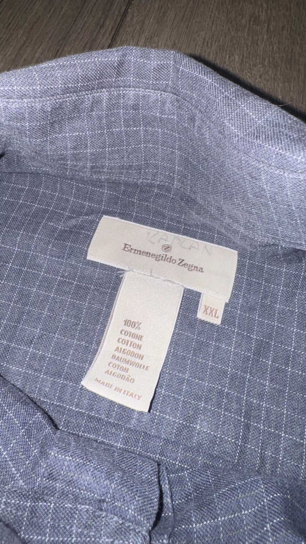 CAMISA ERMENEGILDO ZEGNA