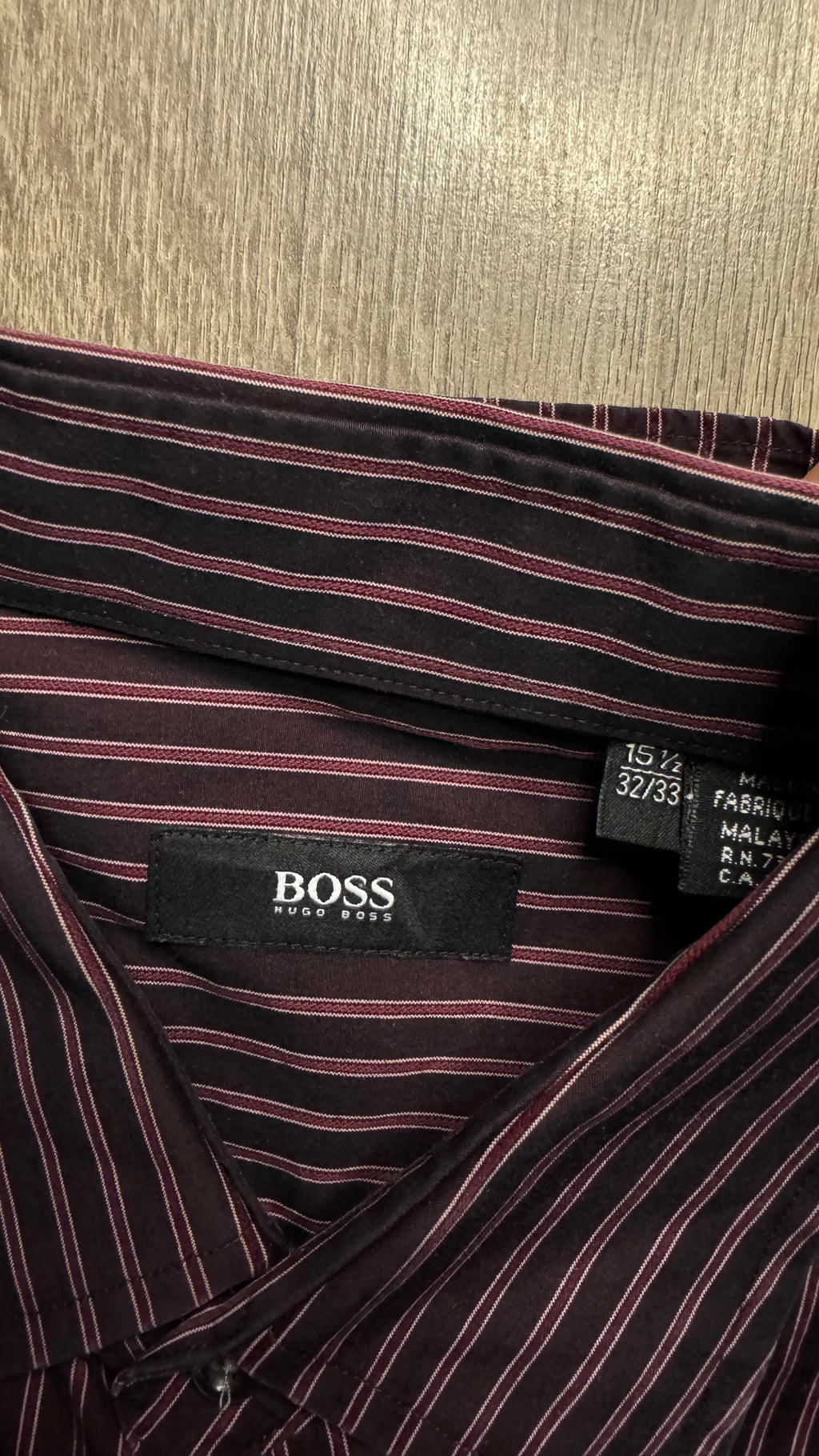 CAMISA HUGO BOSS