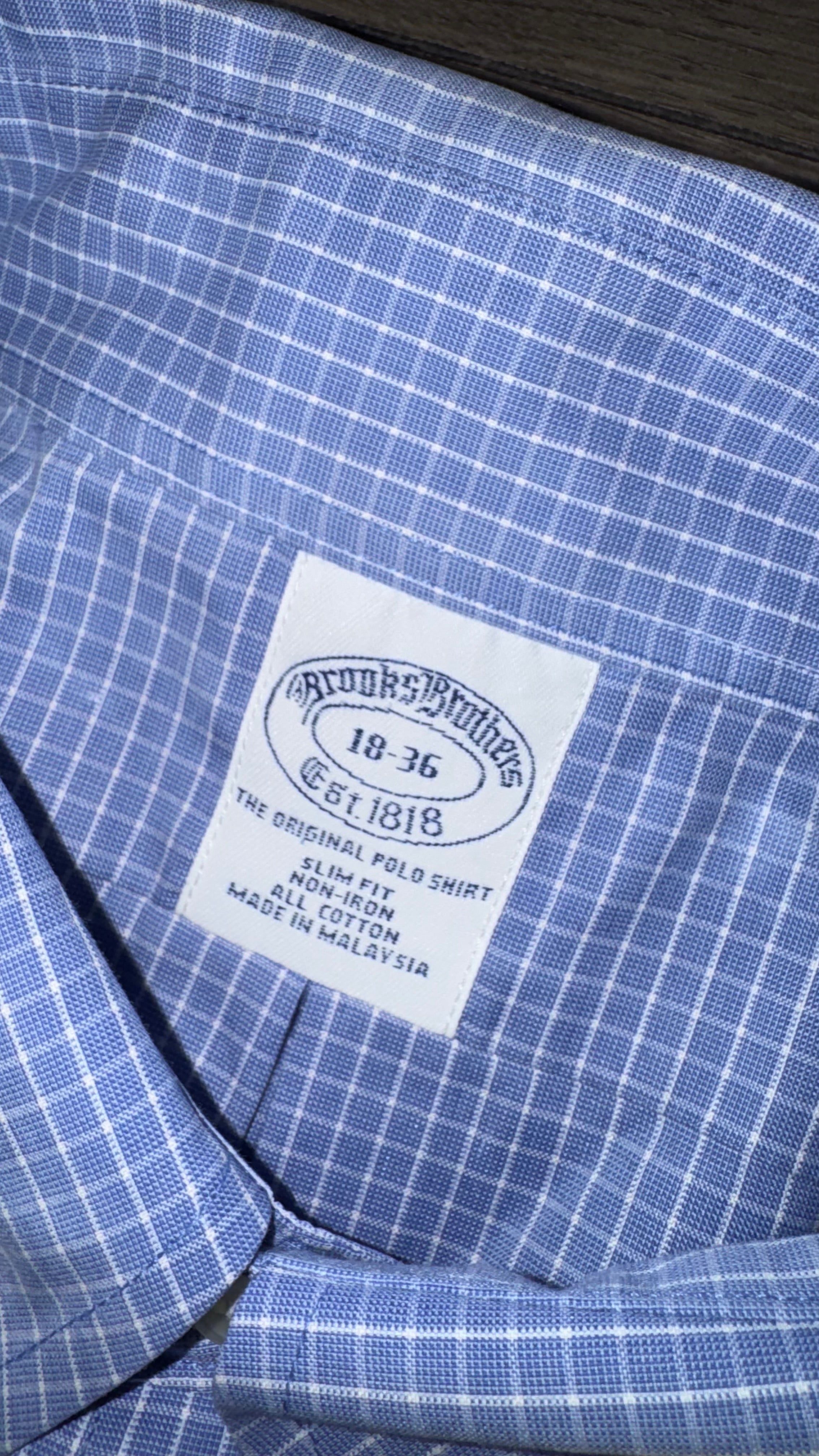 CAMISA BROOKS BROTHERS