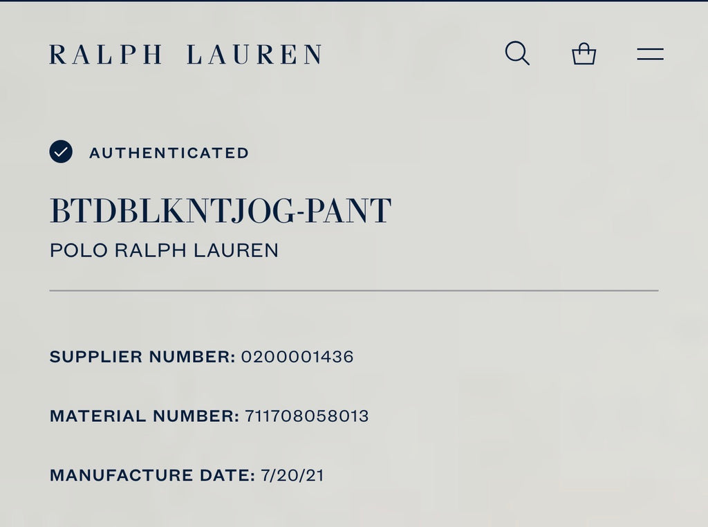 PANTS RALPH LAUREN