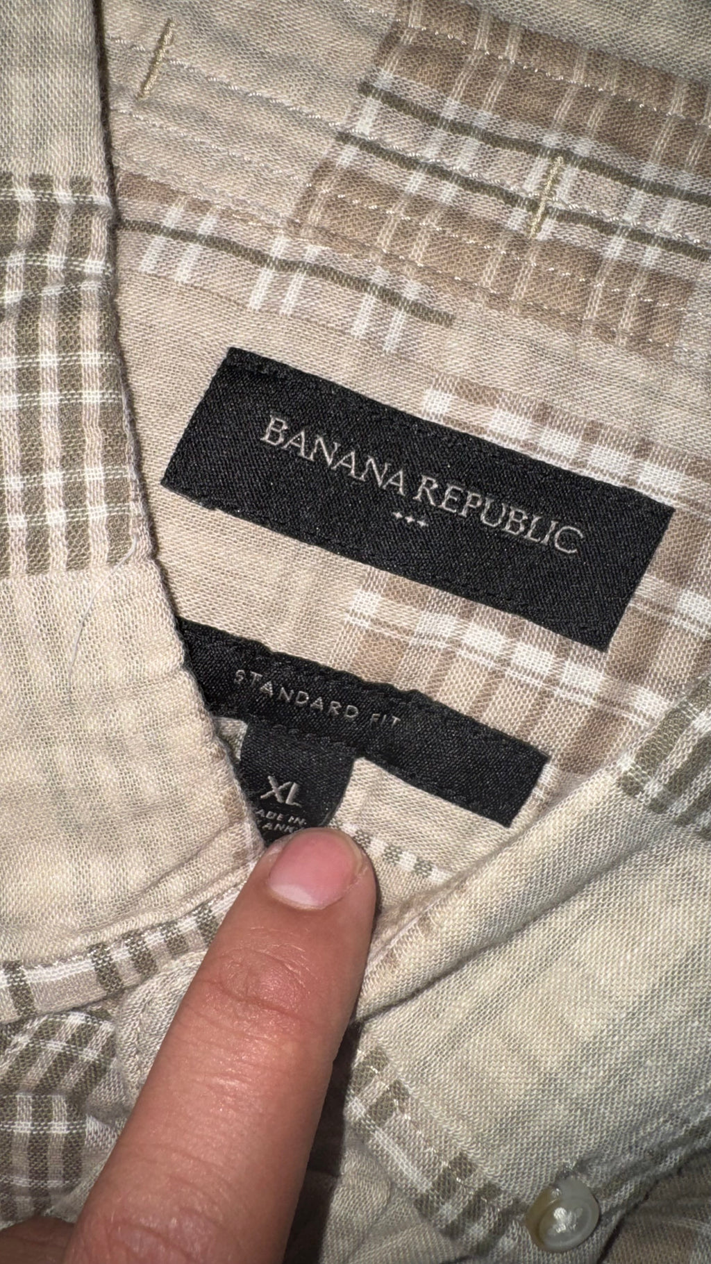 CAMISA BANANA REPUBLIC