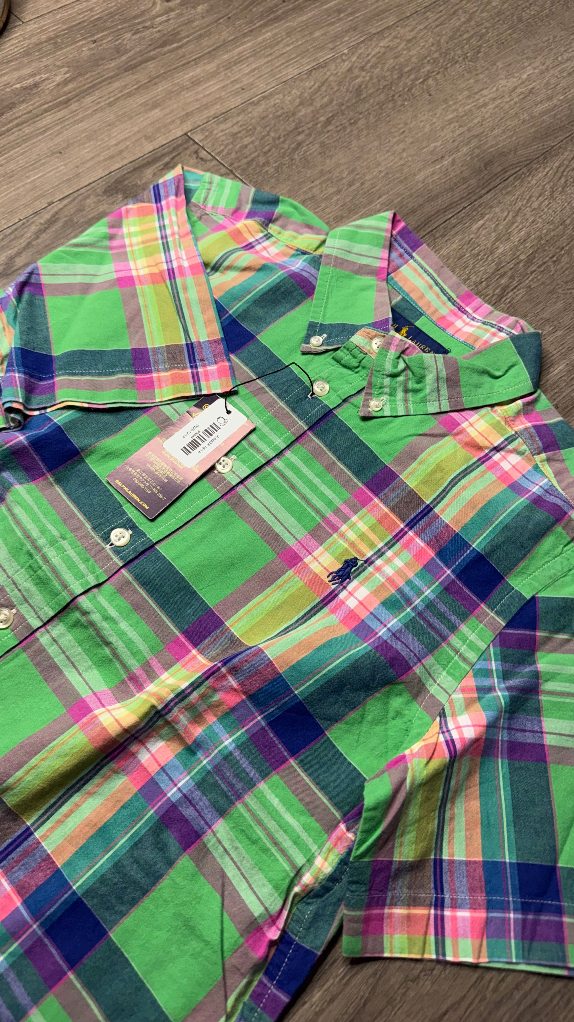 CAMISA NIÑO RALPH LAUREN