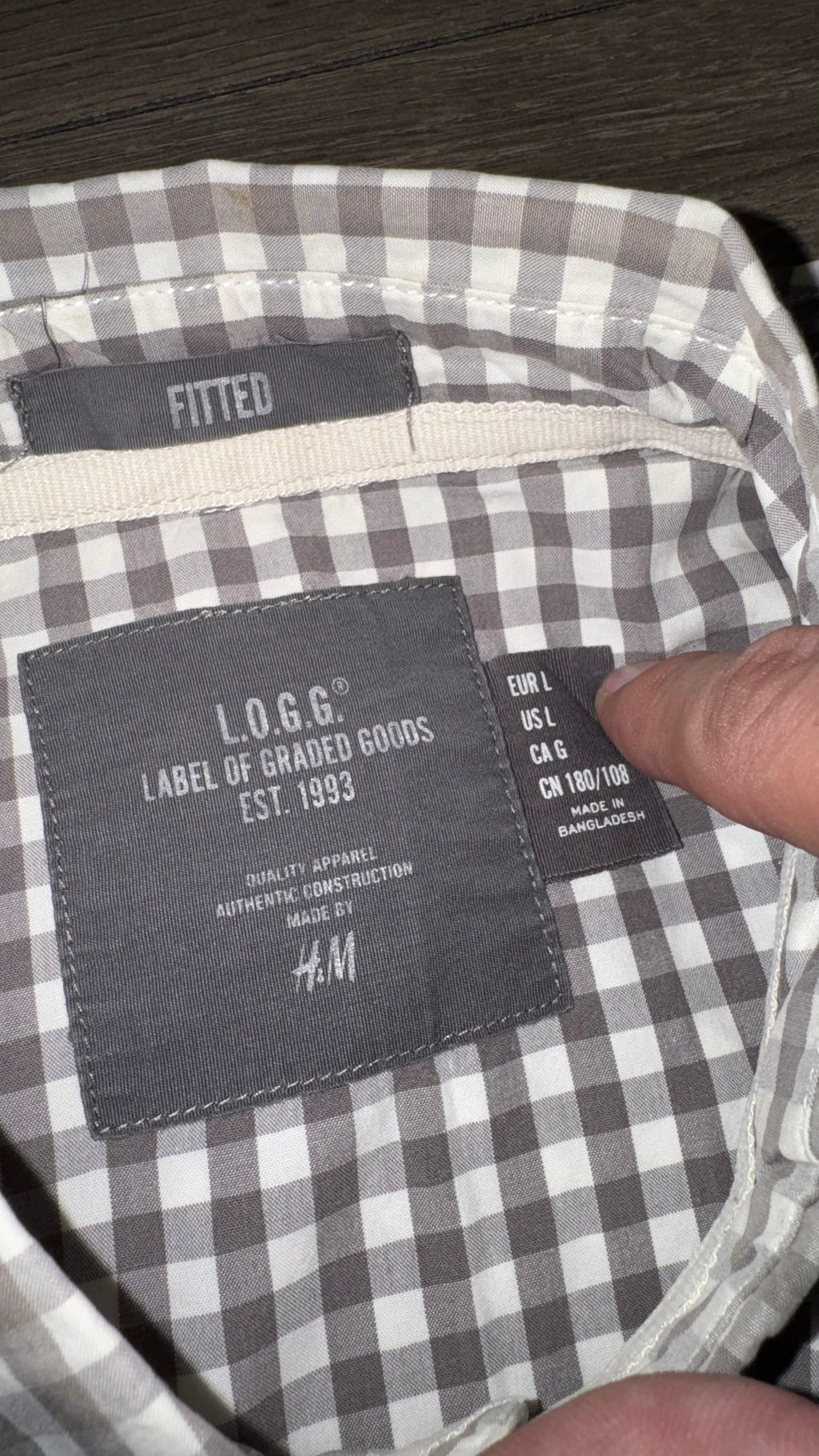 CAMISA H&M