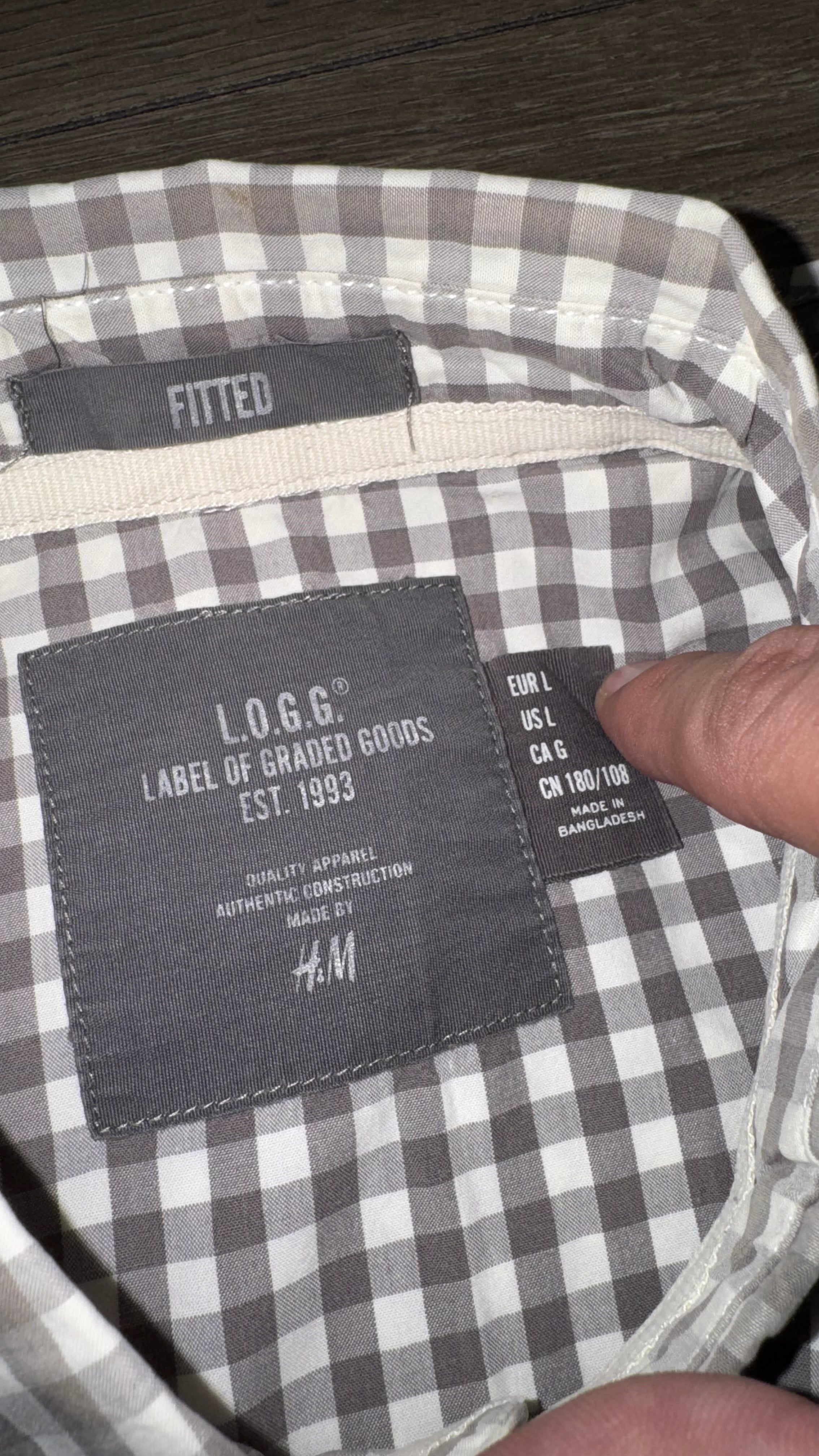 CAMISA H&M