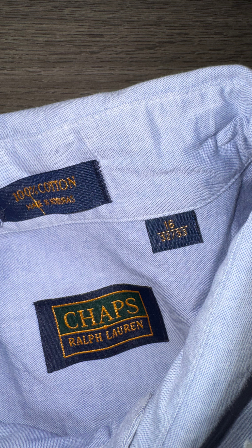 CAMISA CHAPS