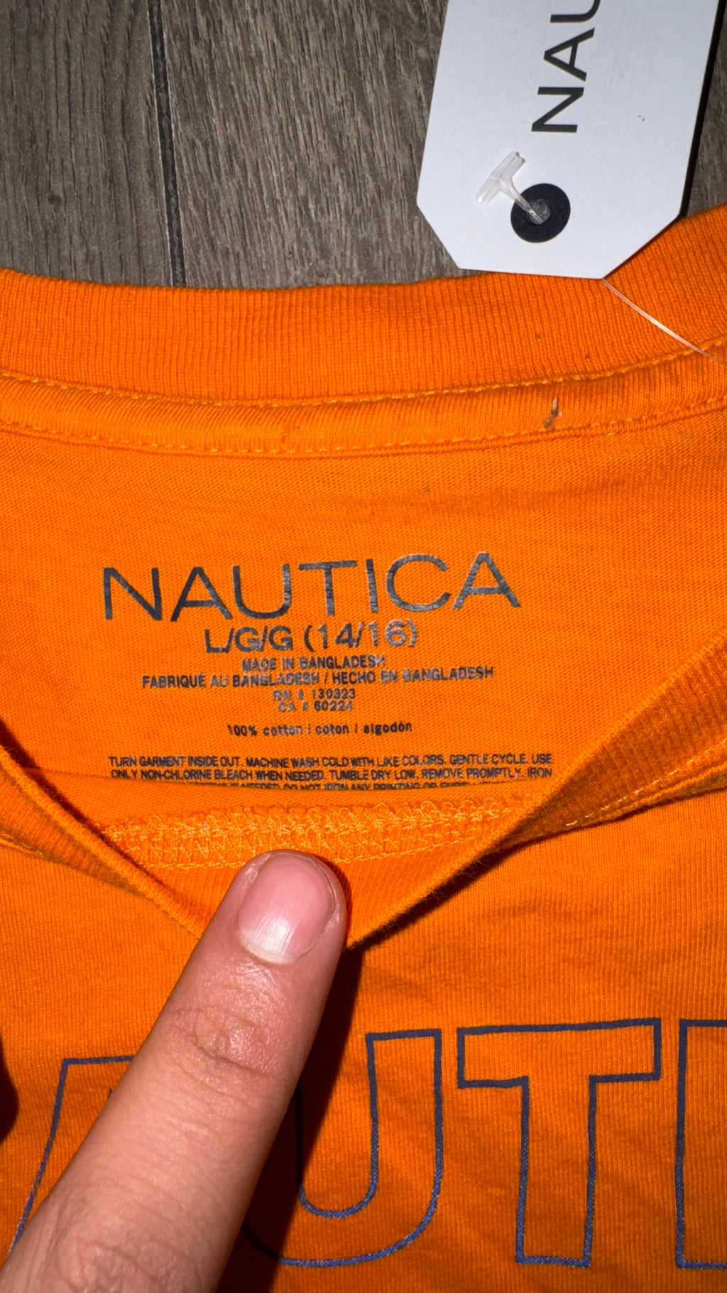 PLAYERA NIÑO NÁUTICA