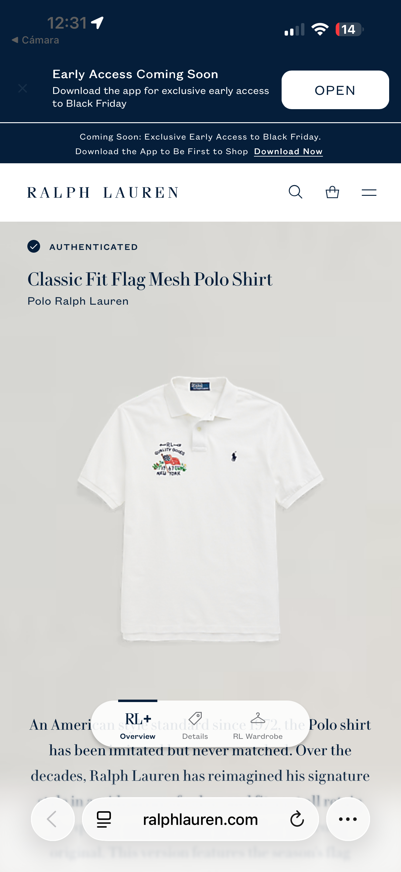 PLAYERA RALPH LAUREN