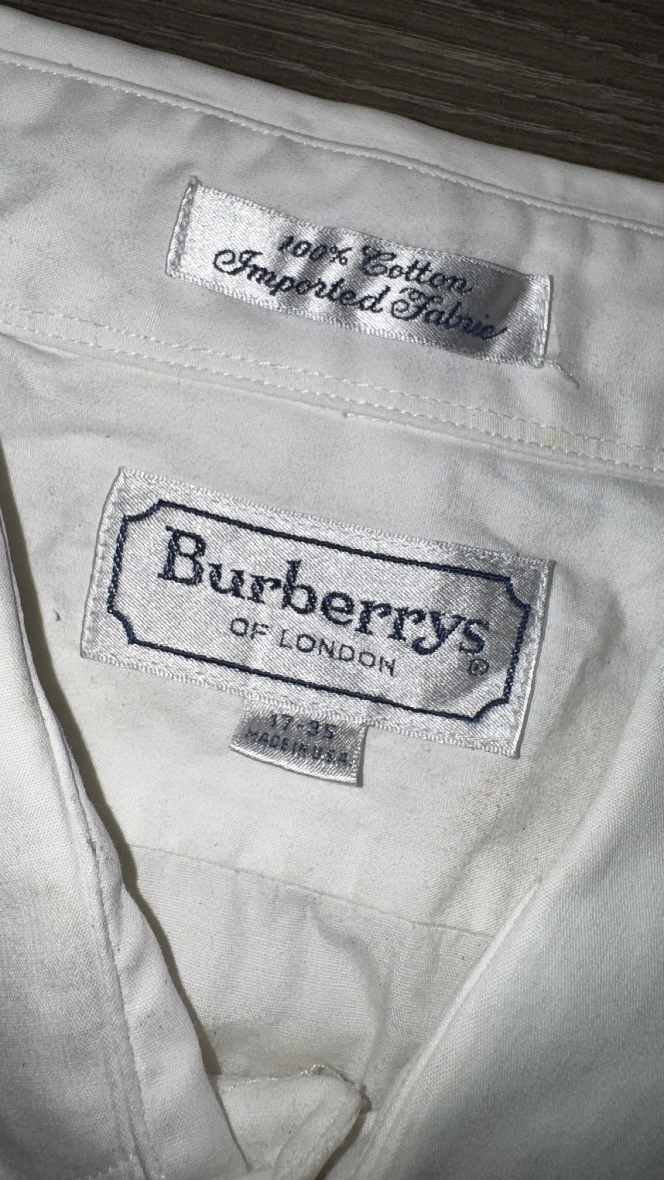 CAMISA BURBERRY