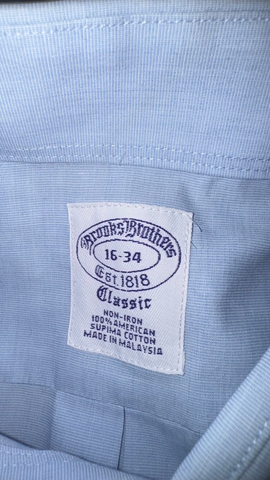 CAMISA BROOKS BROTHERS