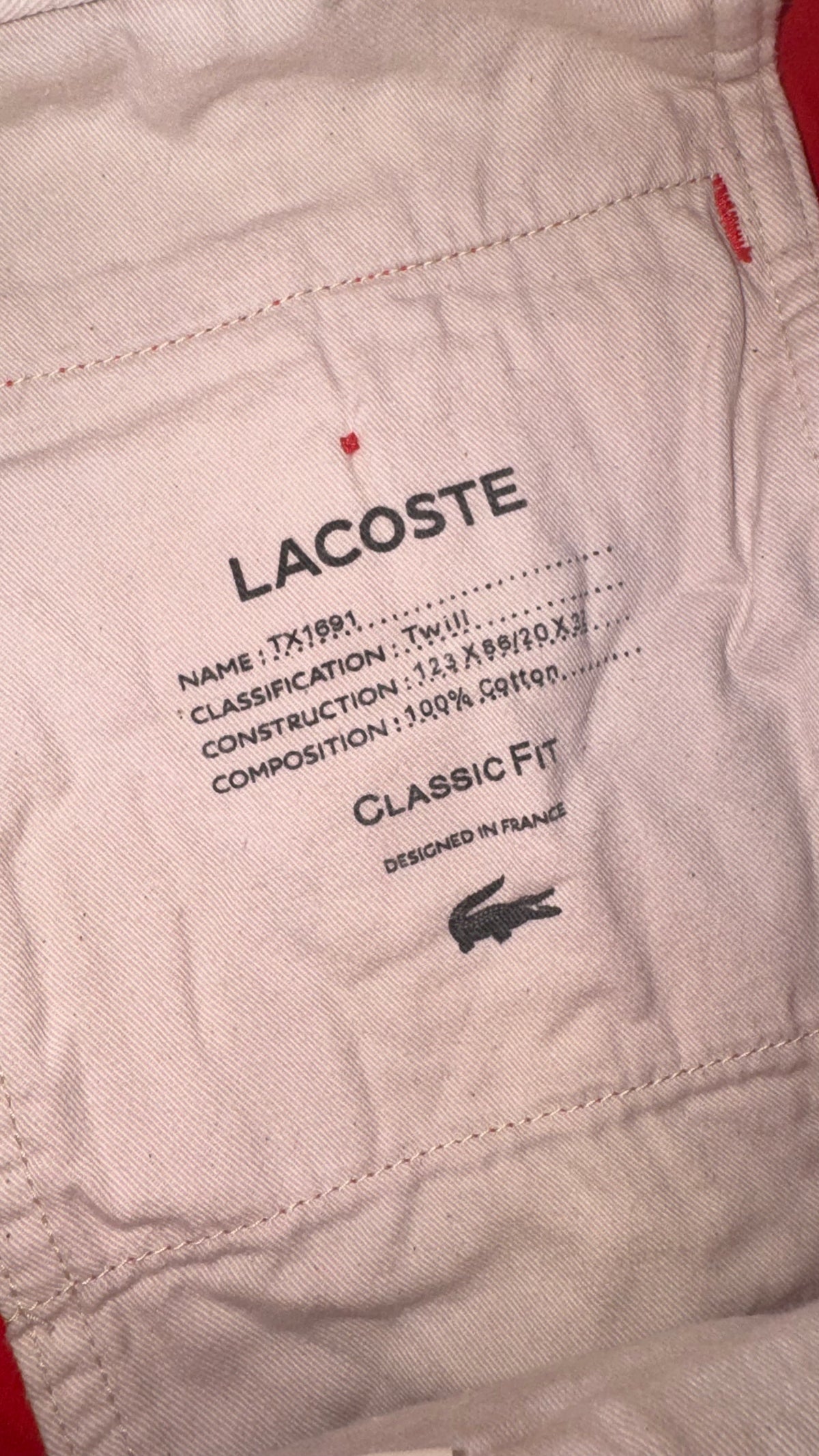 BERMUDA LACOSTE