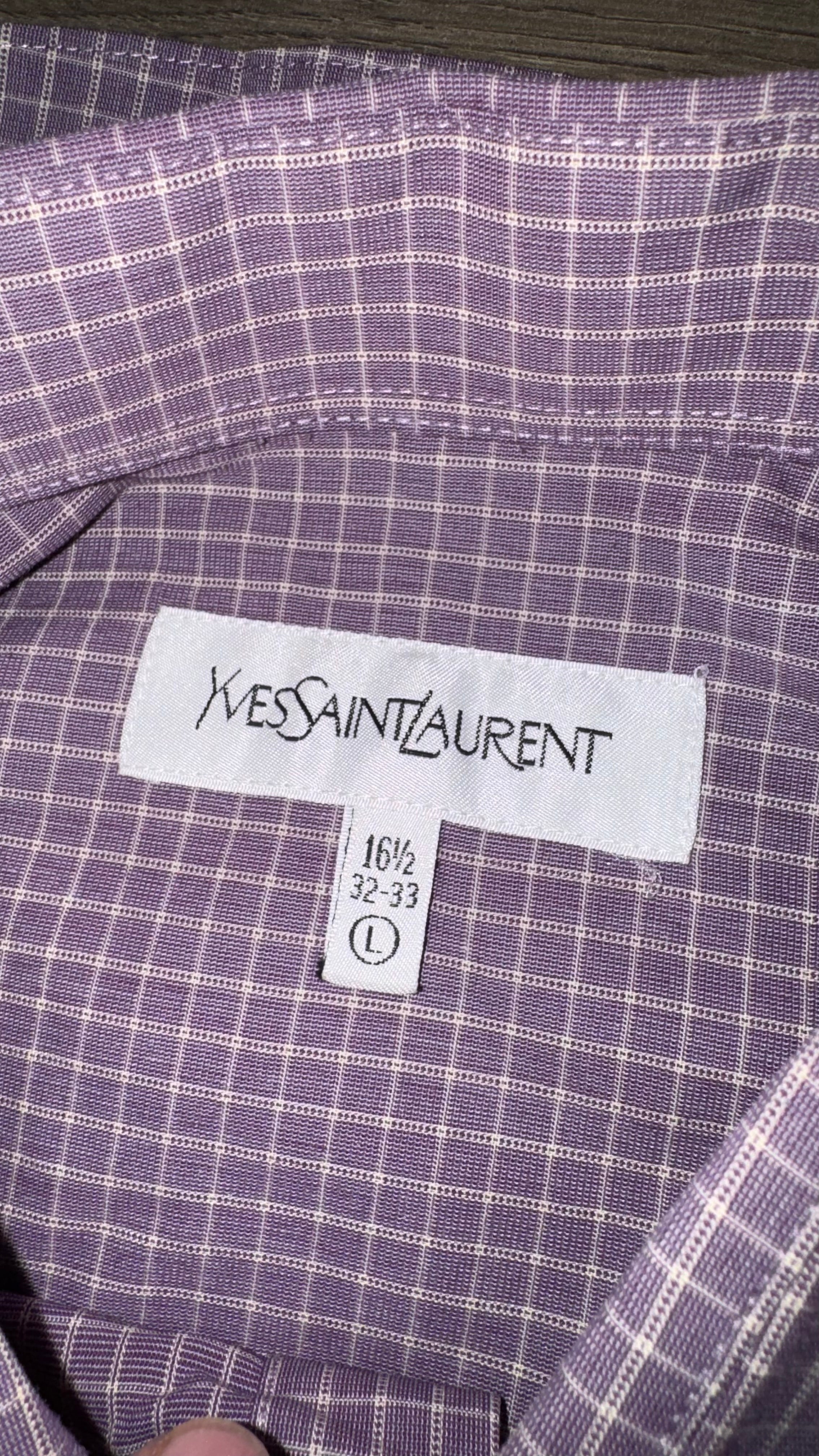 CAMISA YVES SAINT LAURENT