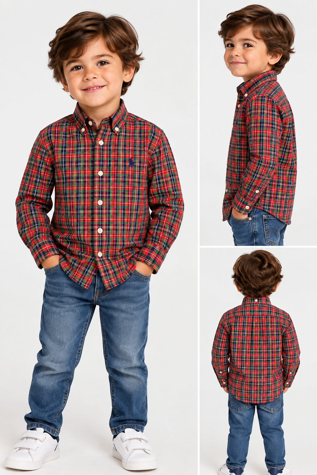 CAMISA NIÑO RALPH LAUREN