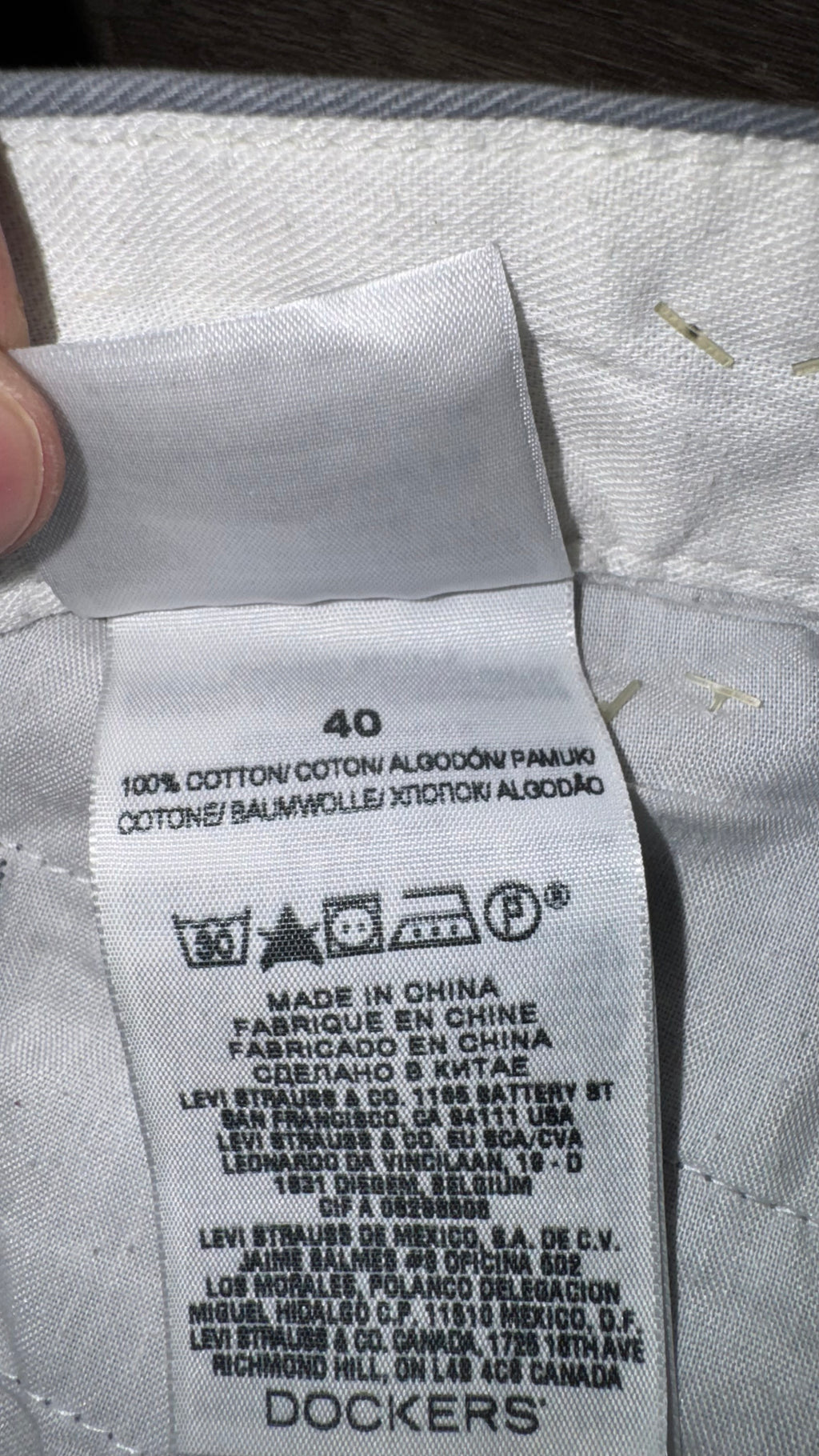 BERMUDA DOCKERS