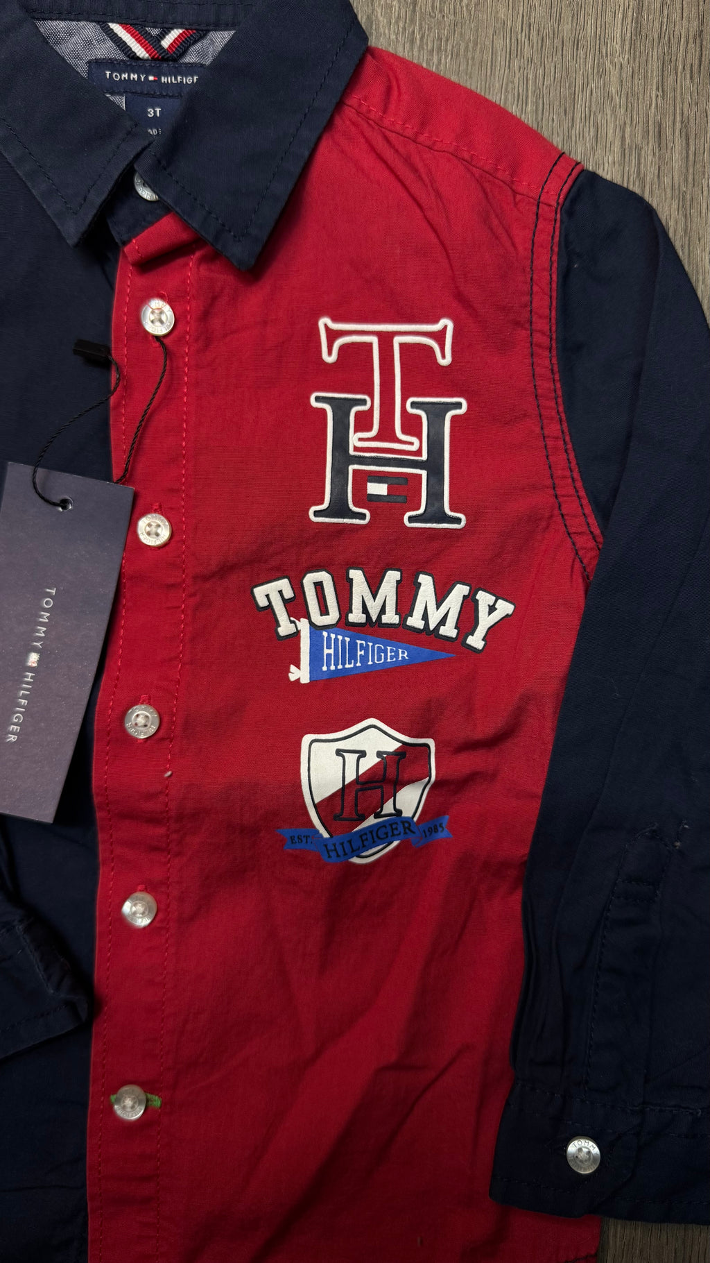 CAMISA NIÑO TOMMY HILFIGER