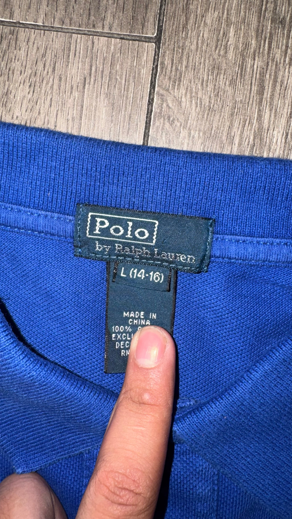 PLAYERA NIÑO RALPH LAUREN