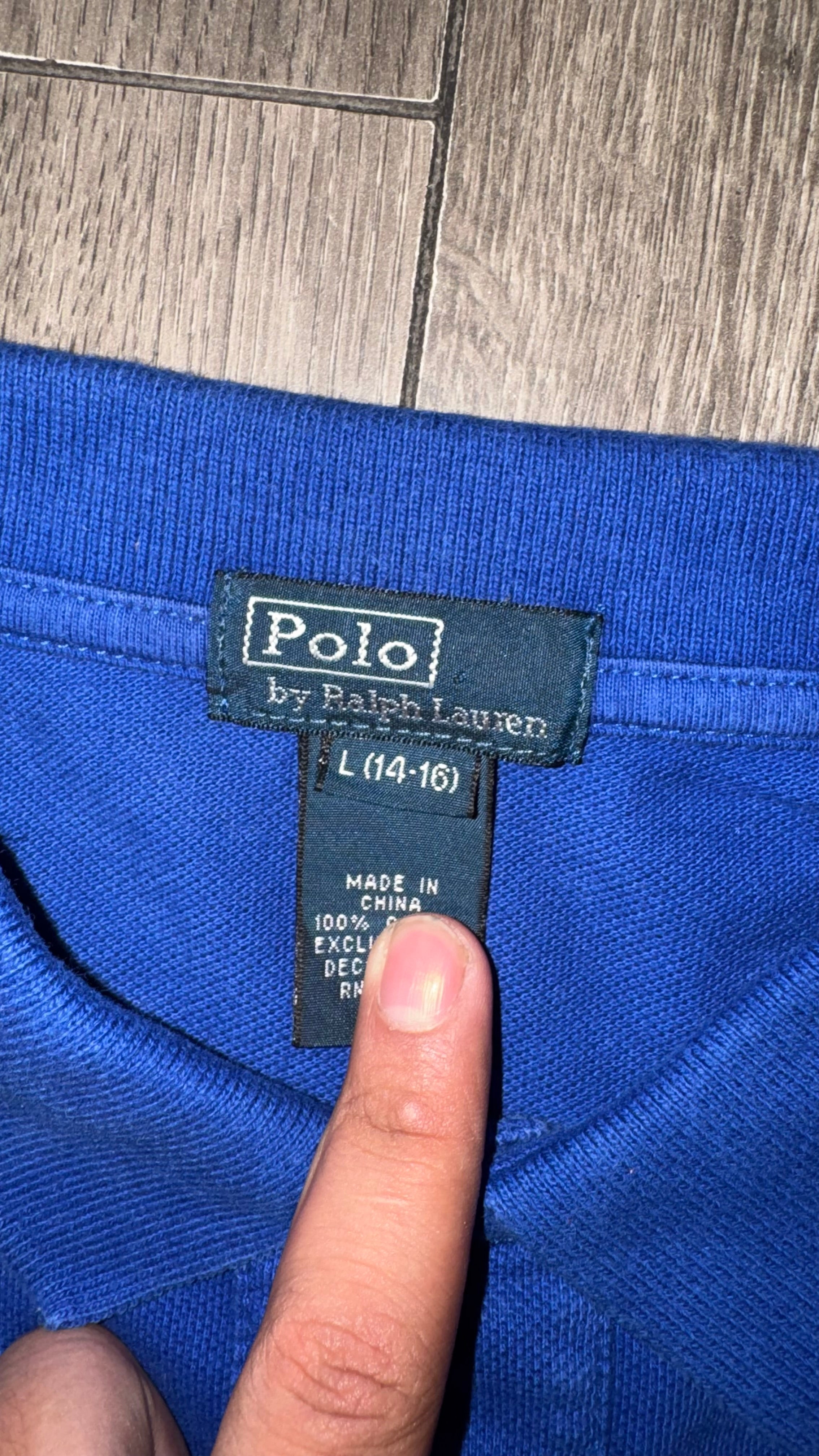 PLAYERA NIÑO RALPH LAUREN