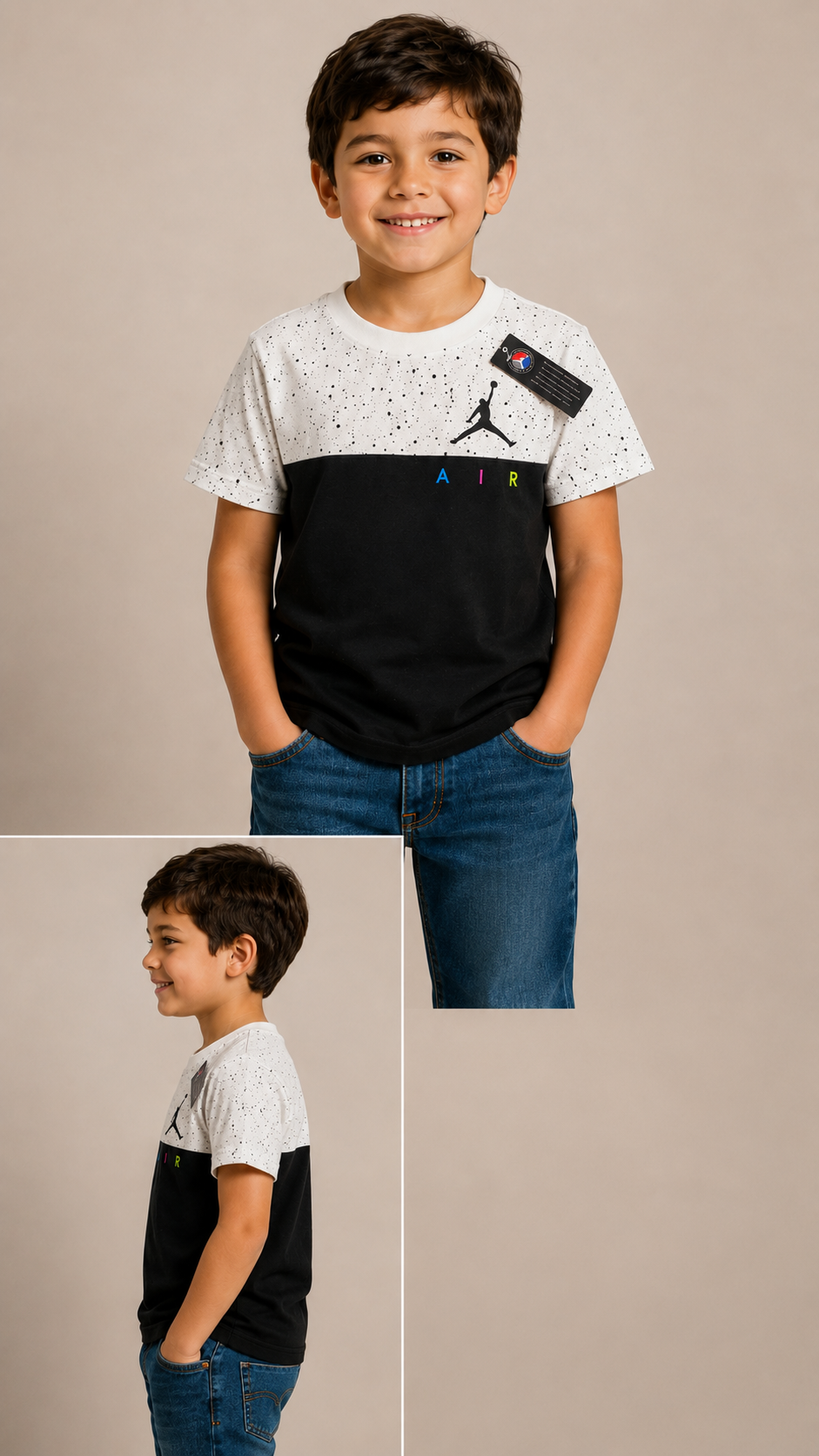 PLAYERA NIÑO JORDAN