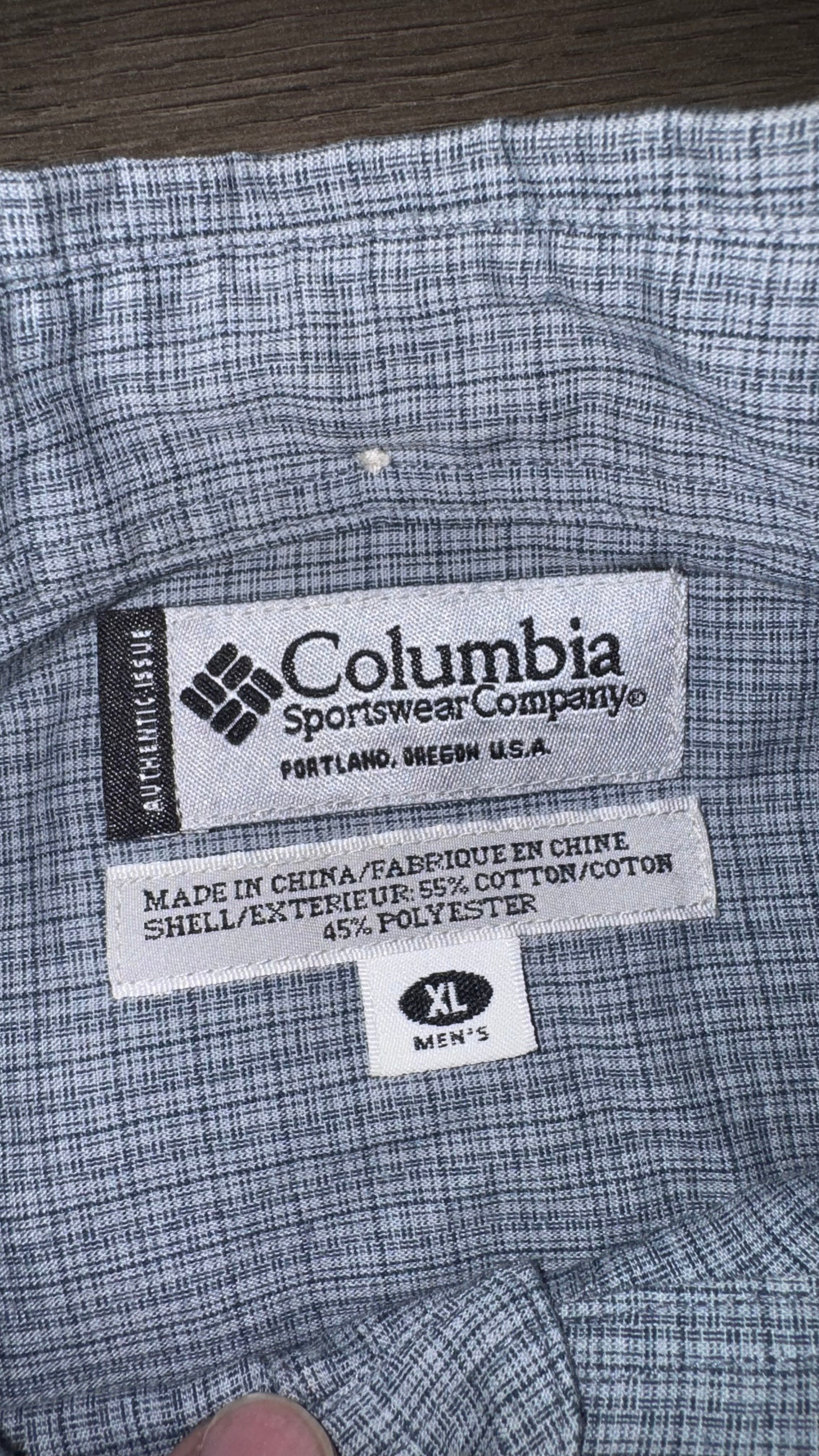 CAMISA COLUMBIA
