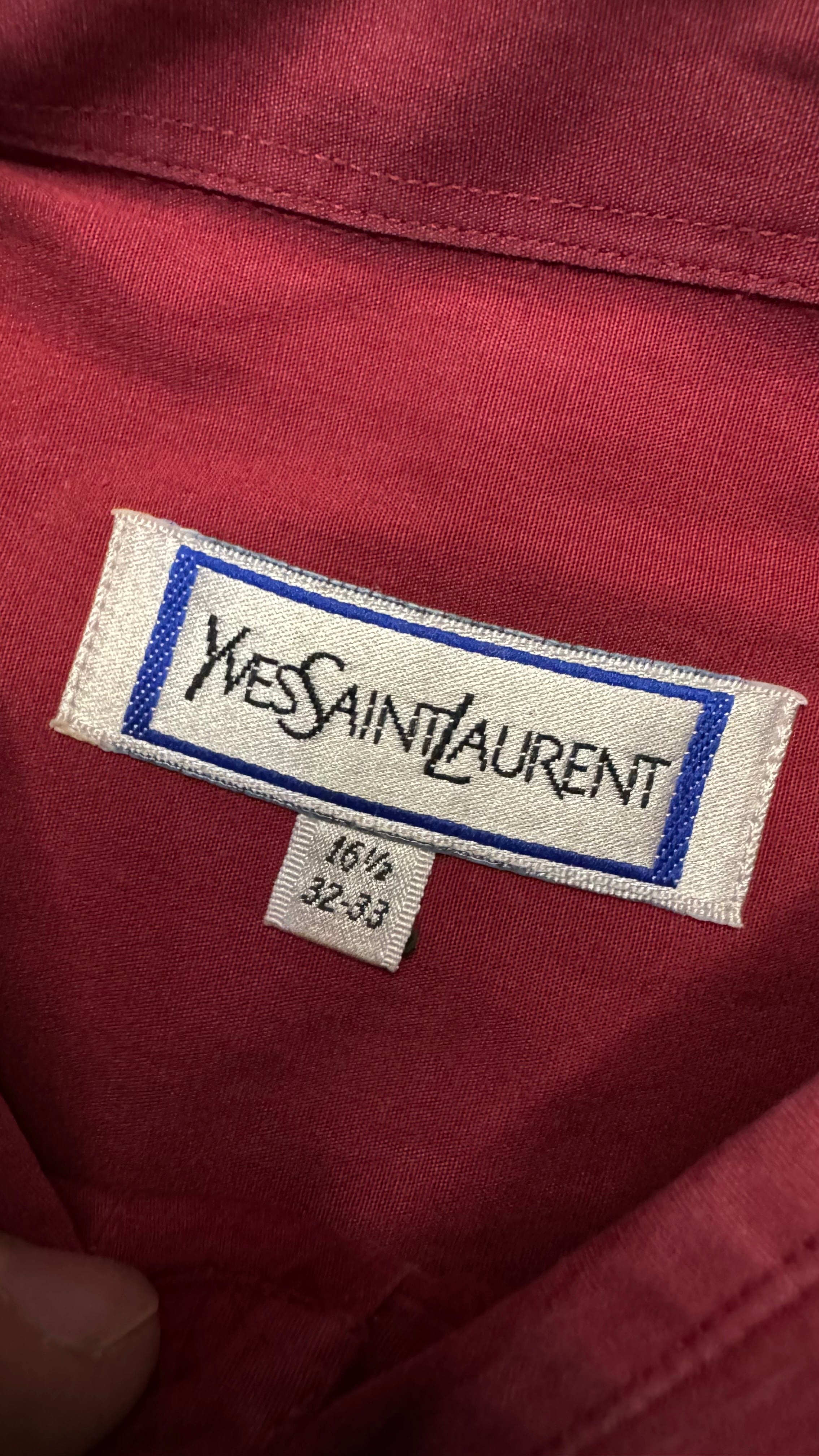 CAMISA YVES SAINT LAURENT