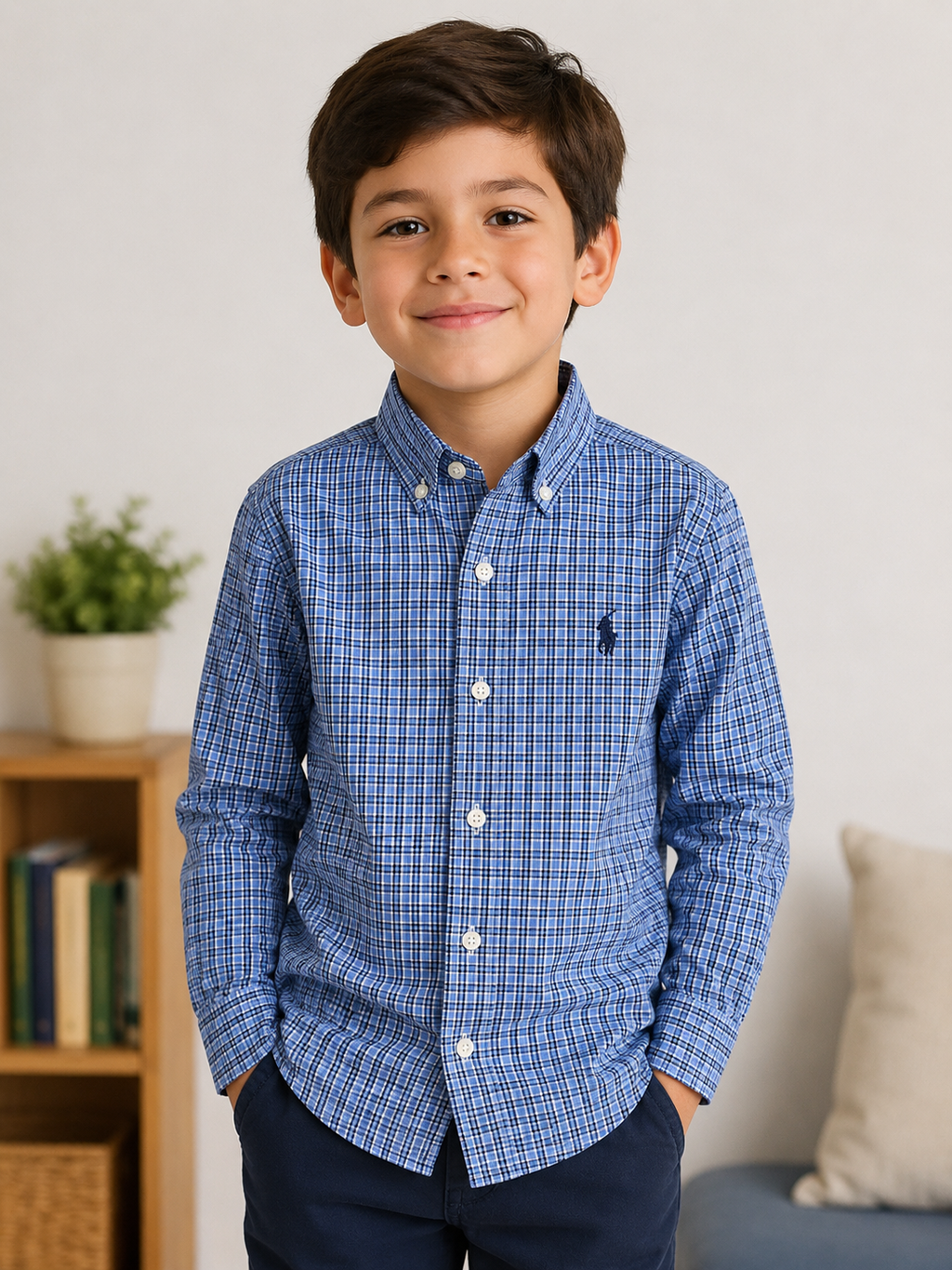CAMISA NIÑO RALPH LAUREN