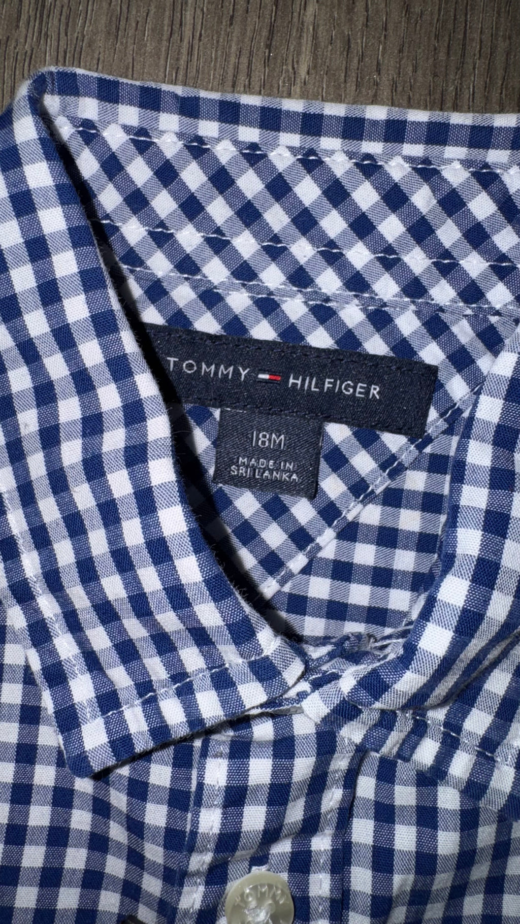 CAMISA NIÑO TOMMY HILFIGER