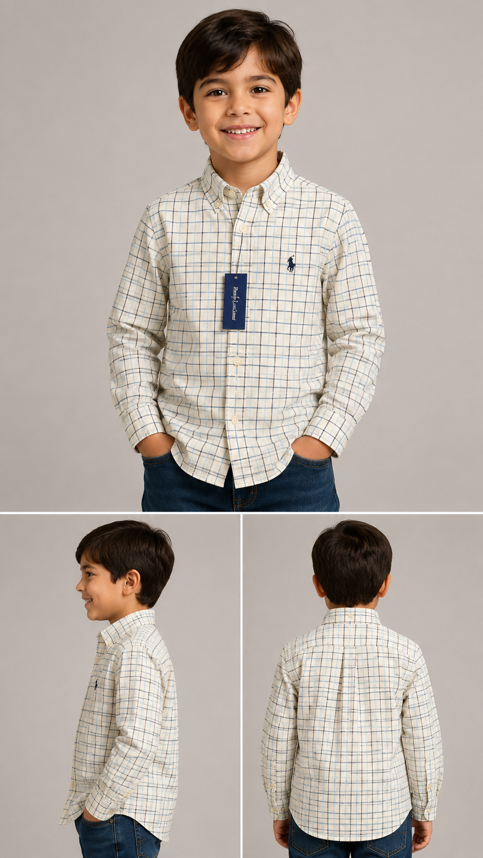 CAMISA NIÑO RALPH LAUREN