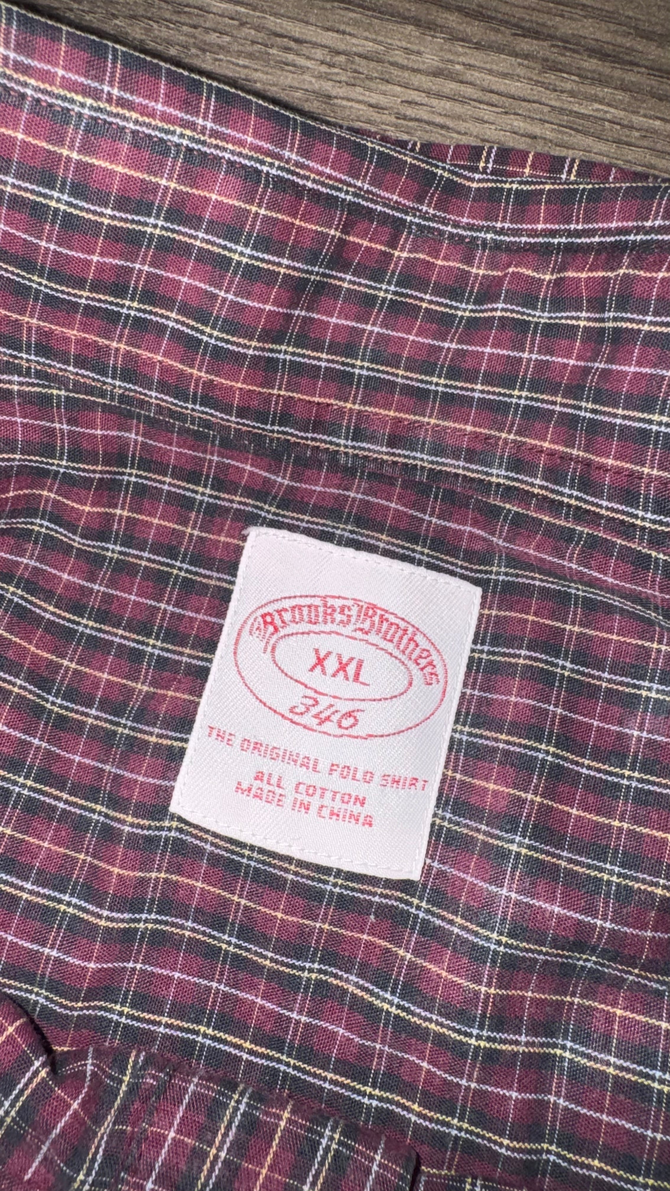 CAMISA BROOKS BROTHERS