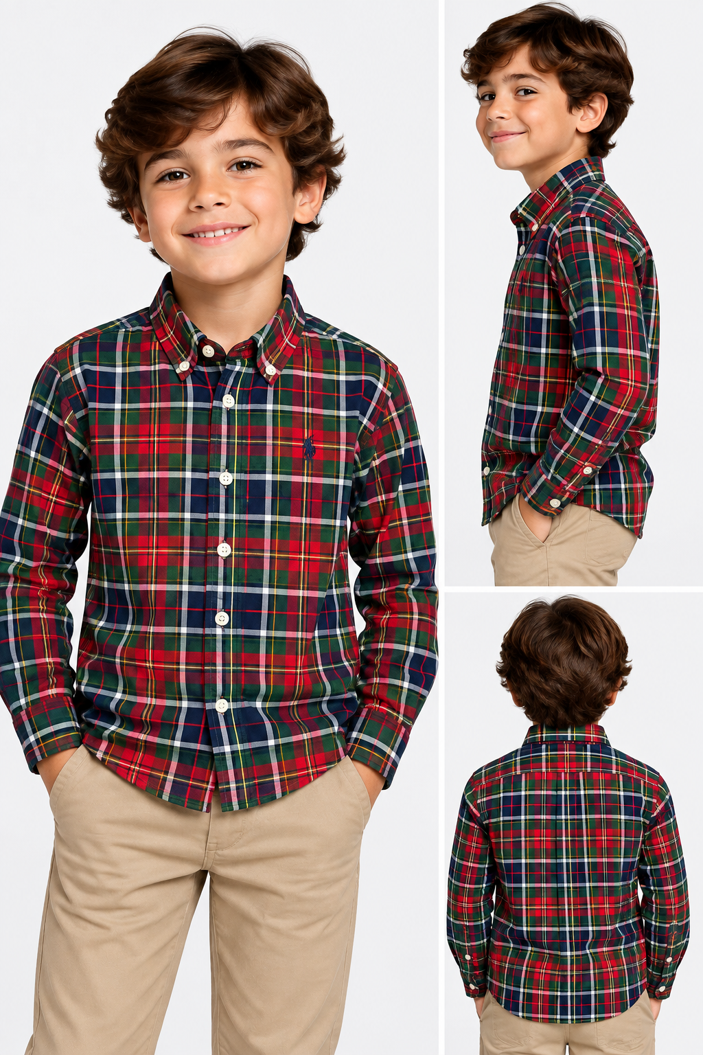 CAMISA NIÑO RALPH LAUREN