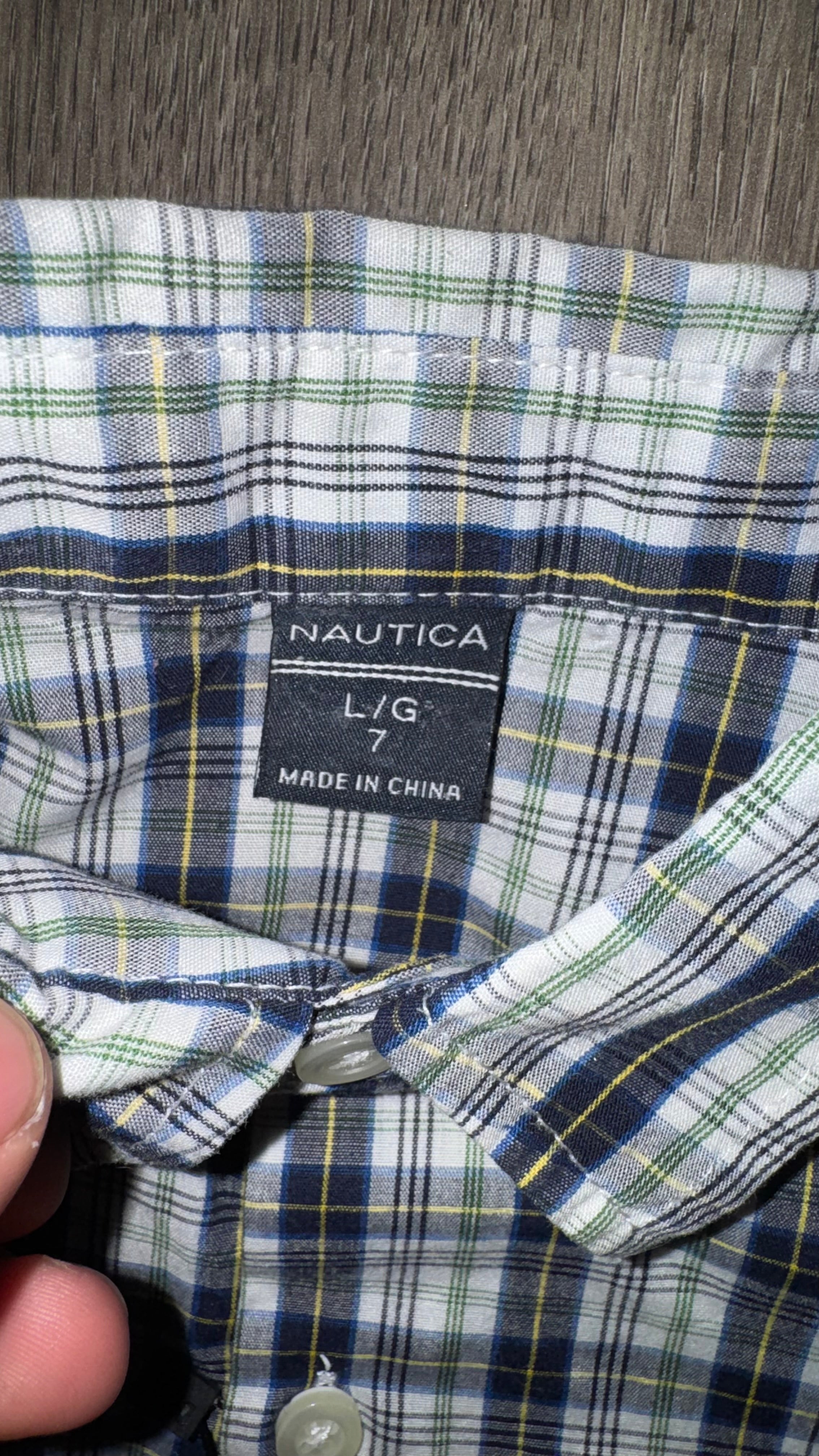 CAMISA NIÑO NÁUTICA