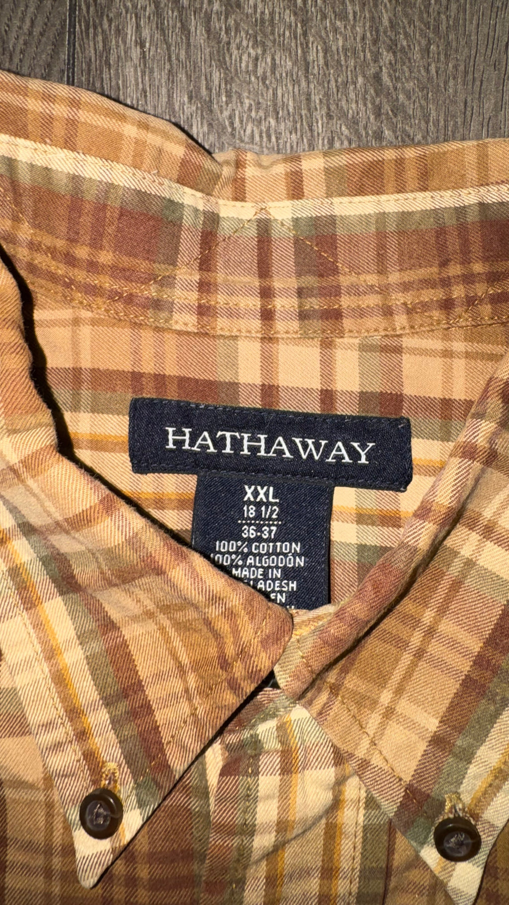 CAMISA HATHAWY