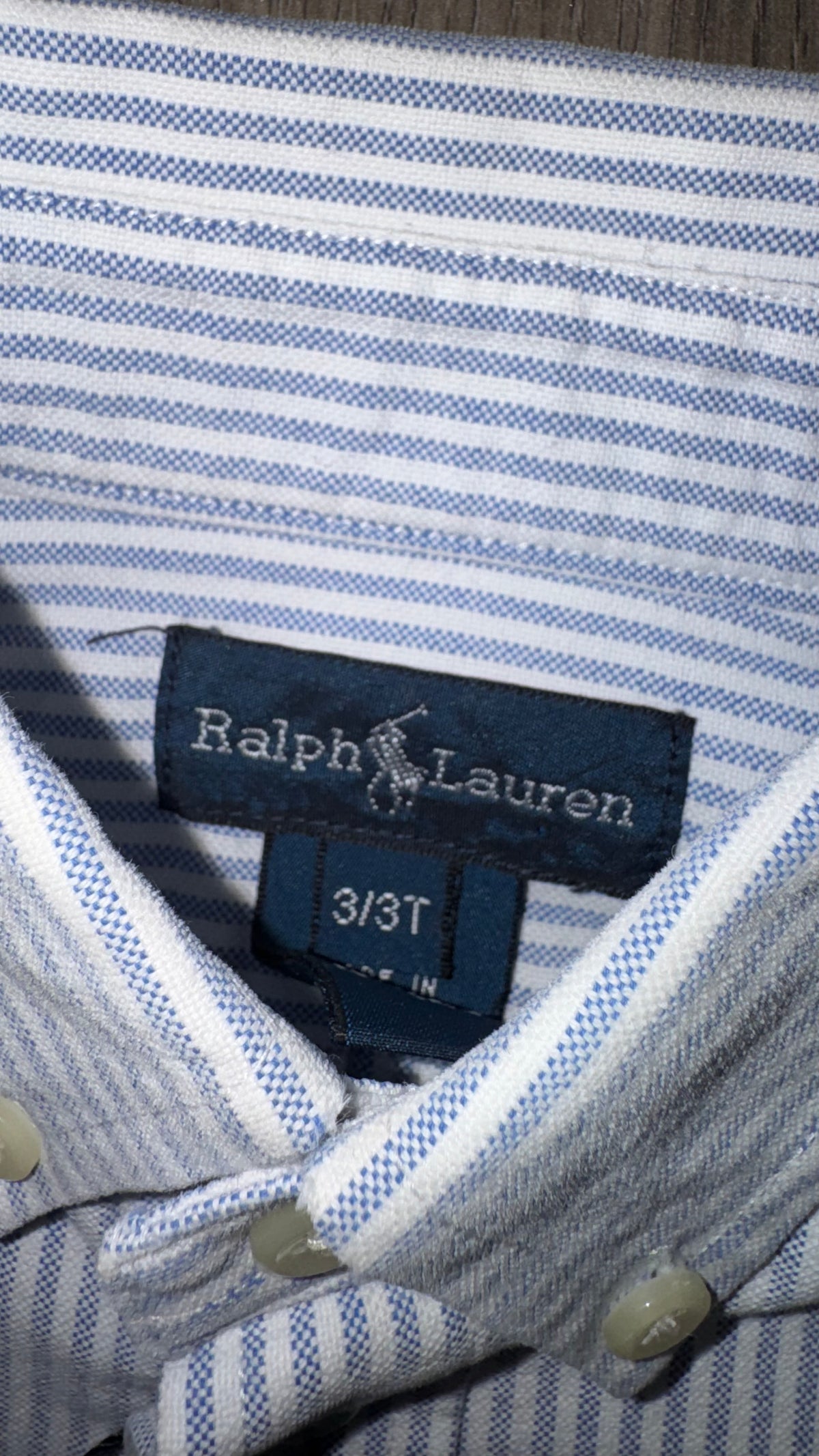 CAMISA NIÑO RALPH LAUREN