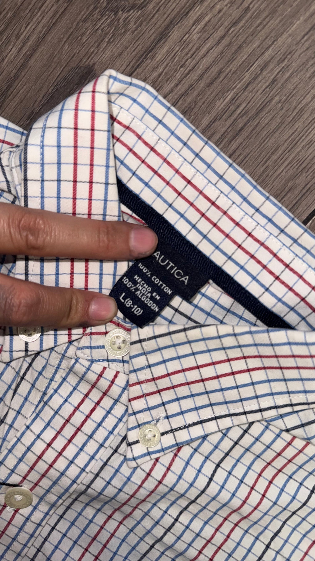 8-10 CAMISA NÁUTICA