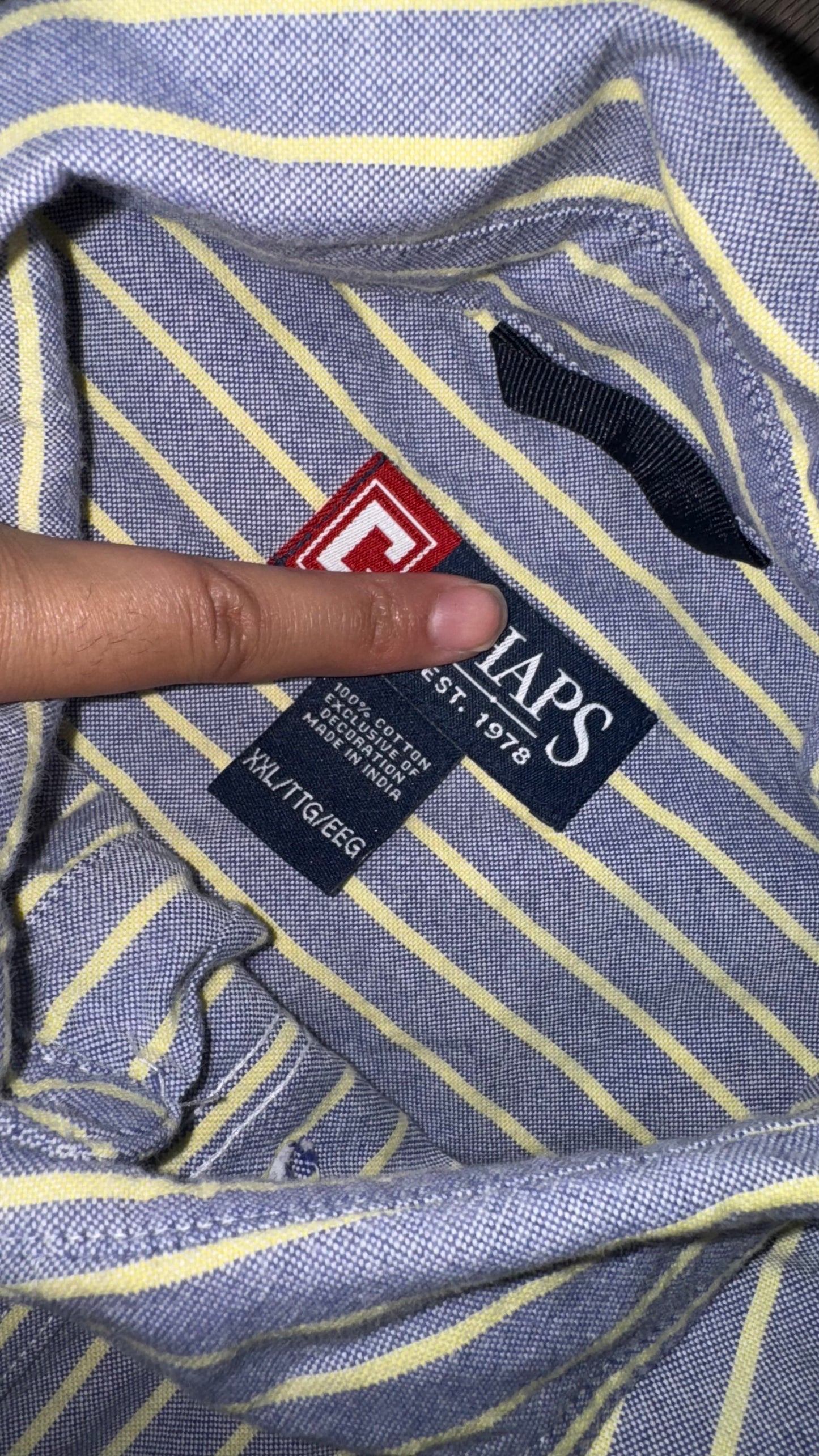 2XL CAMISA CHAPS