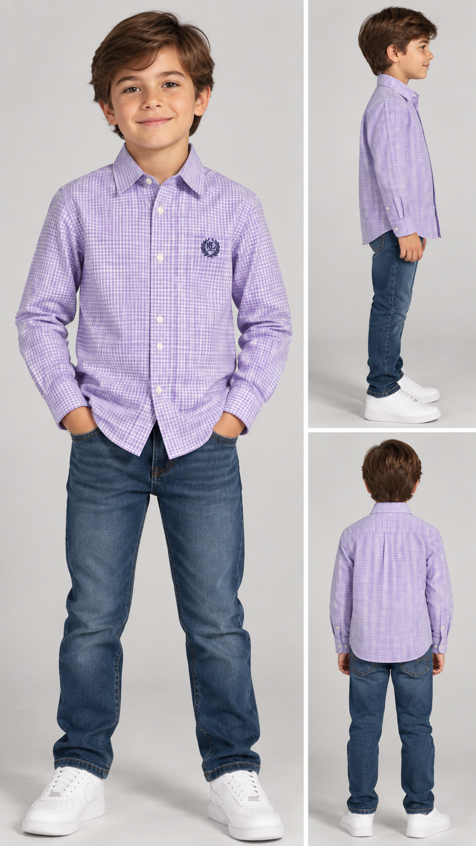CAMISA NIÑO RALPH LAUREN