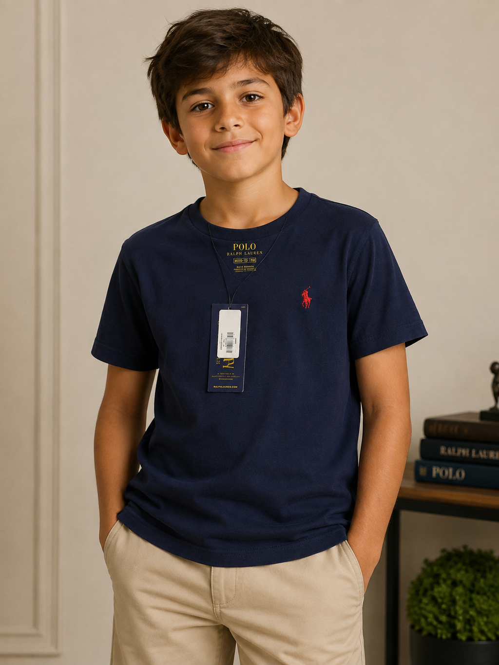 PLAYERA NIÑO RALPH LAUREN