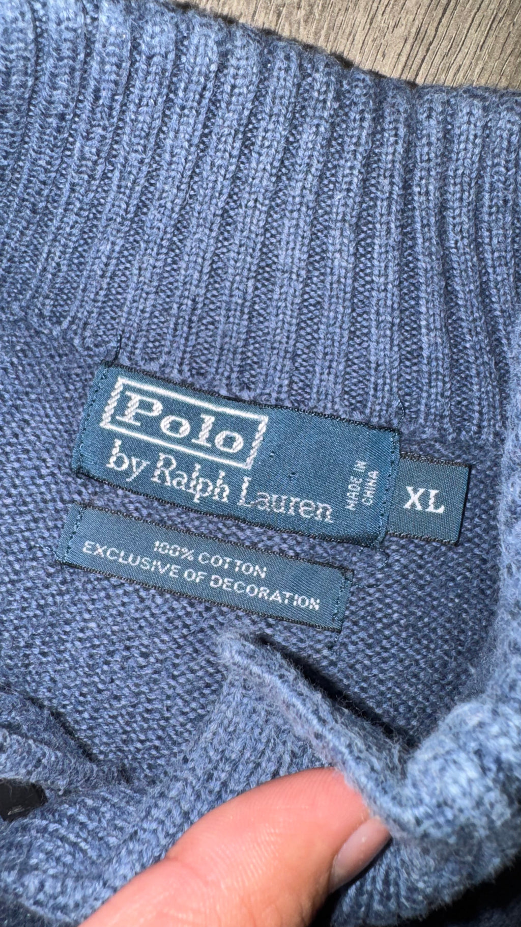 SUÉTER RALPH LAUREN