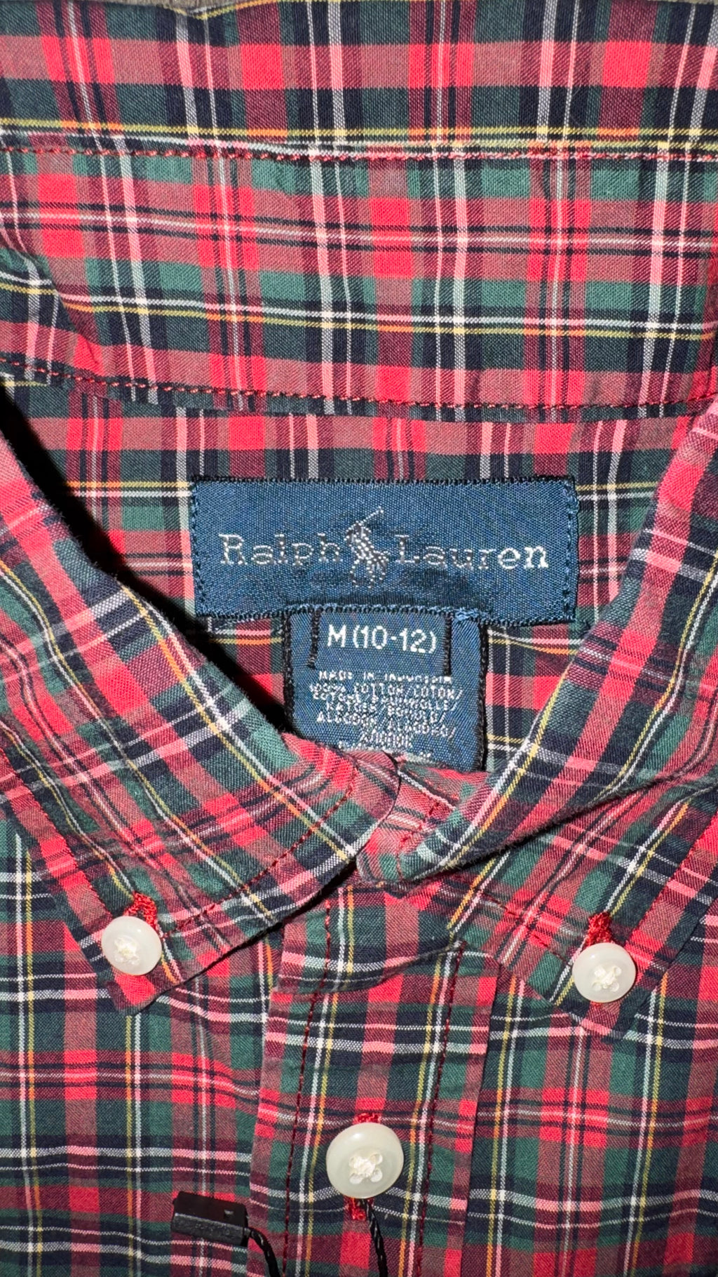 CAMISA NIÑO RALPH LAUREN