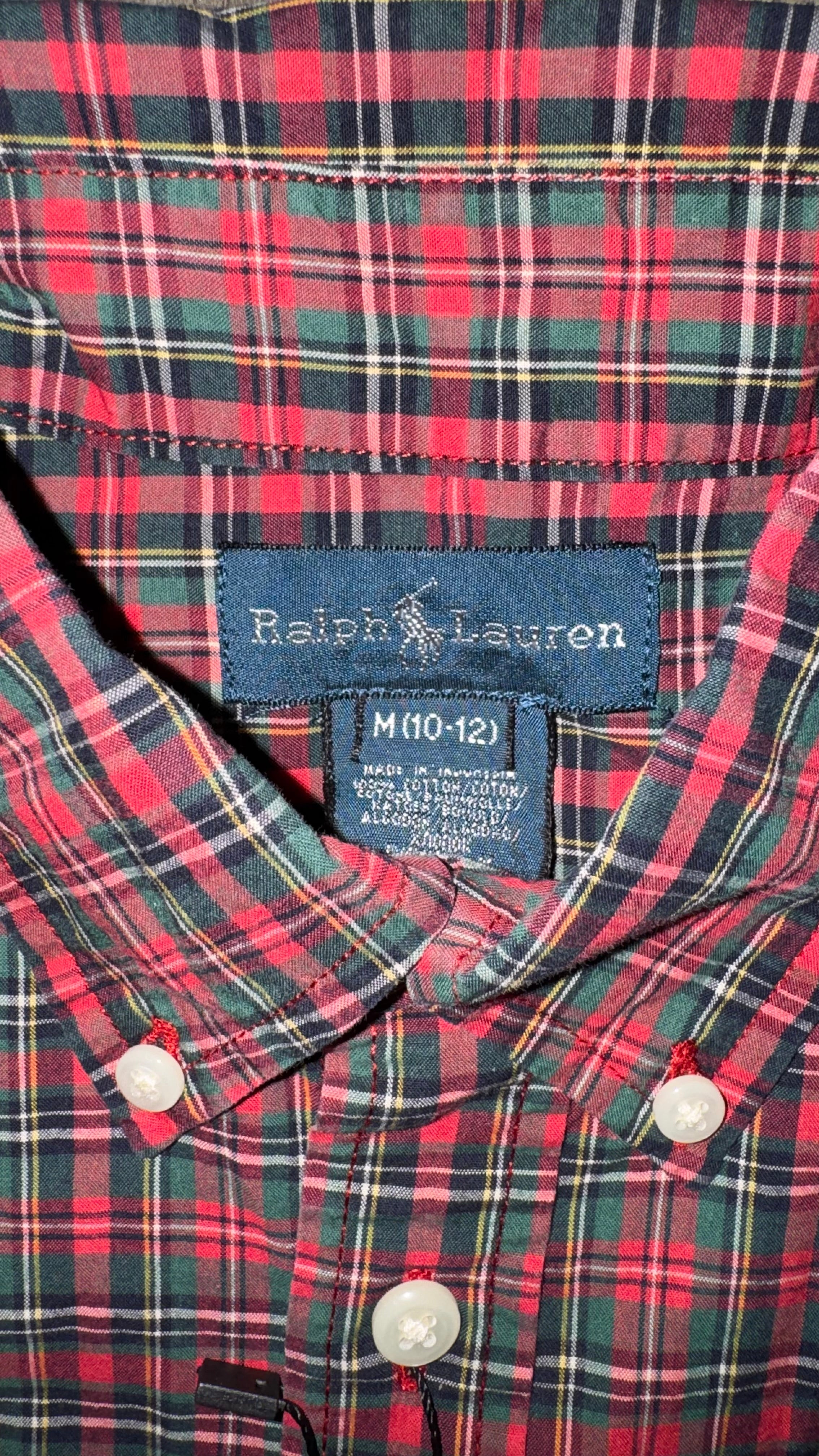 CAMISA NIÑO RALPH LAUREN