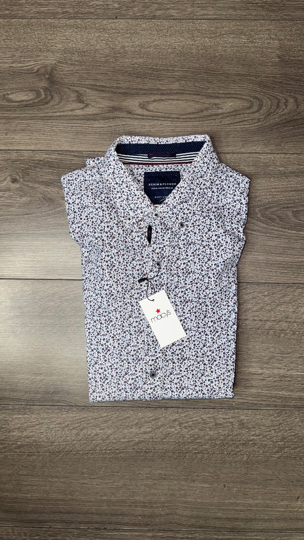 CAMISA DENIM & FLOWER