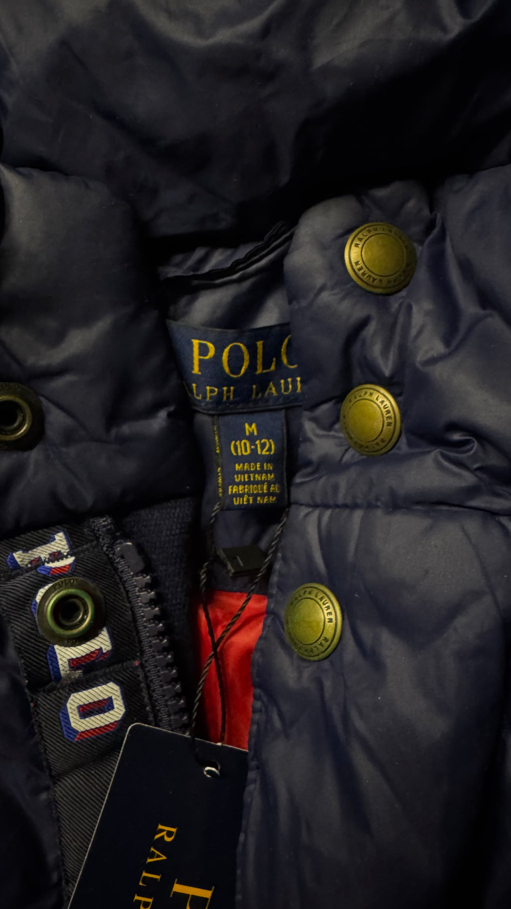 CHAMARRA NIÑO RALPH LAUREN
