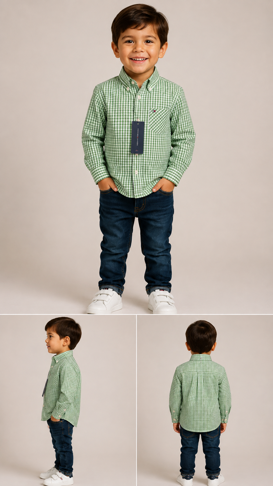CAMISA NIÑO TOMMY HILFIGER