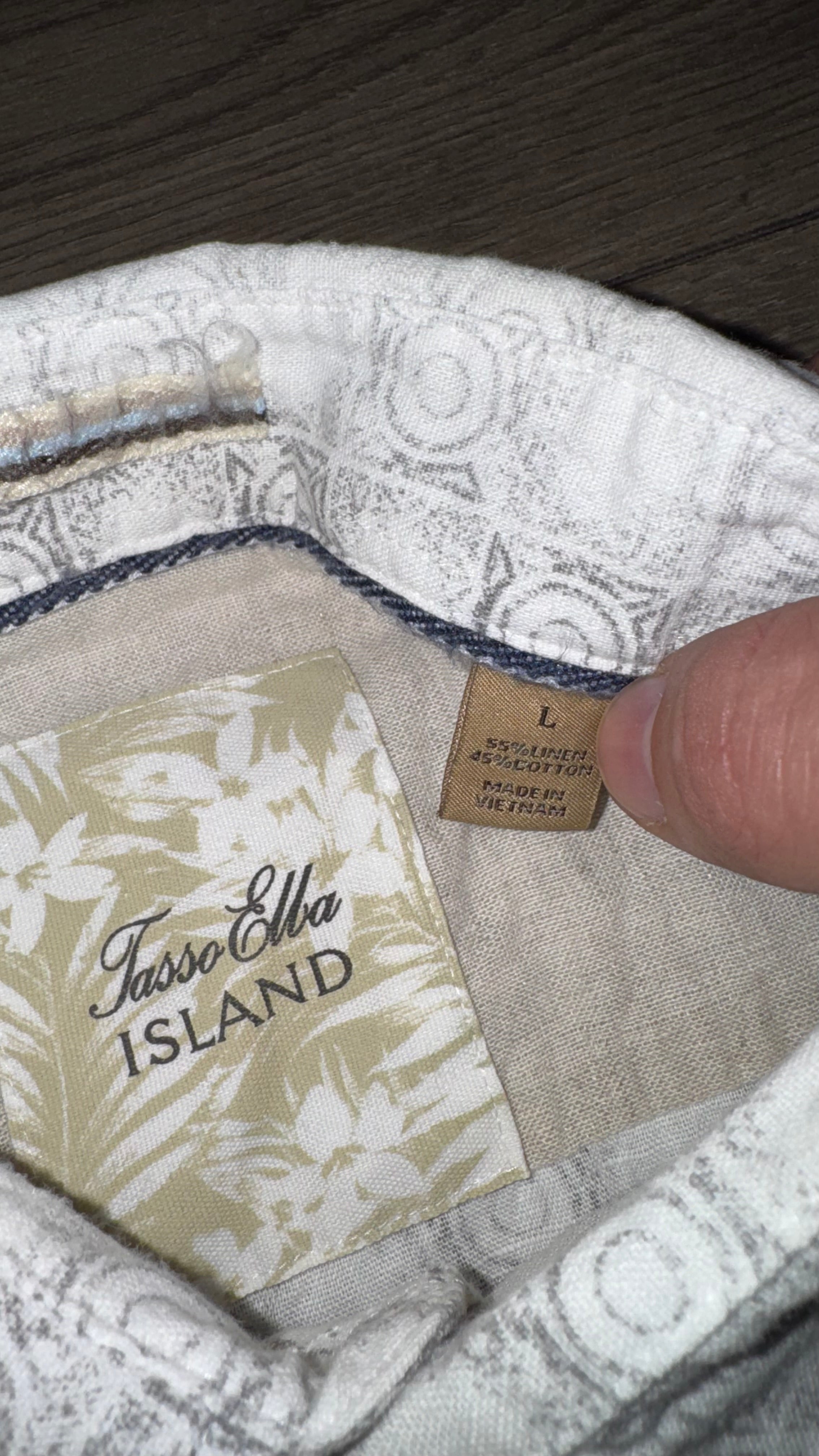 CAMISA TASSO ELBA ISLAND