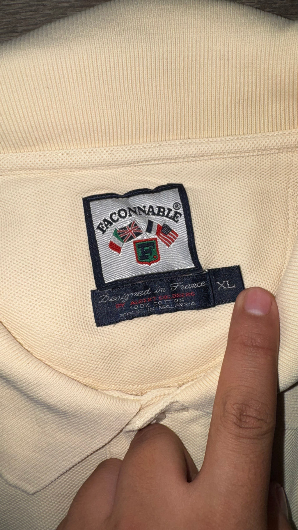 PLAYERA FACONNABLE