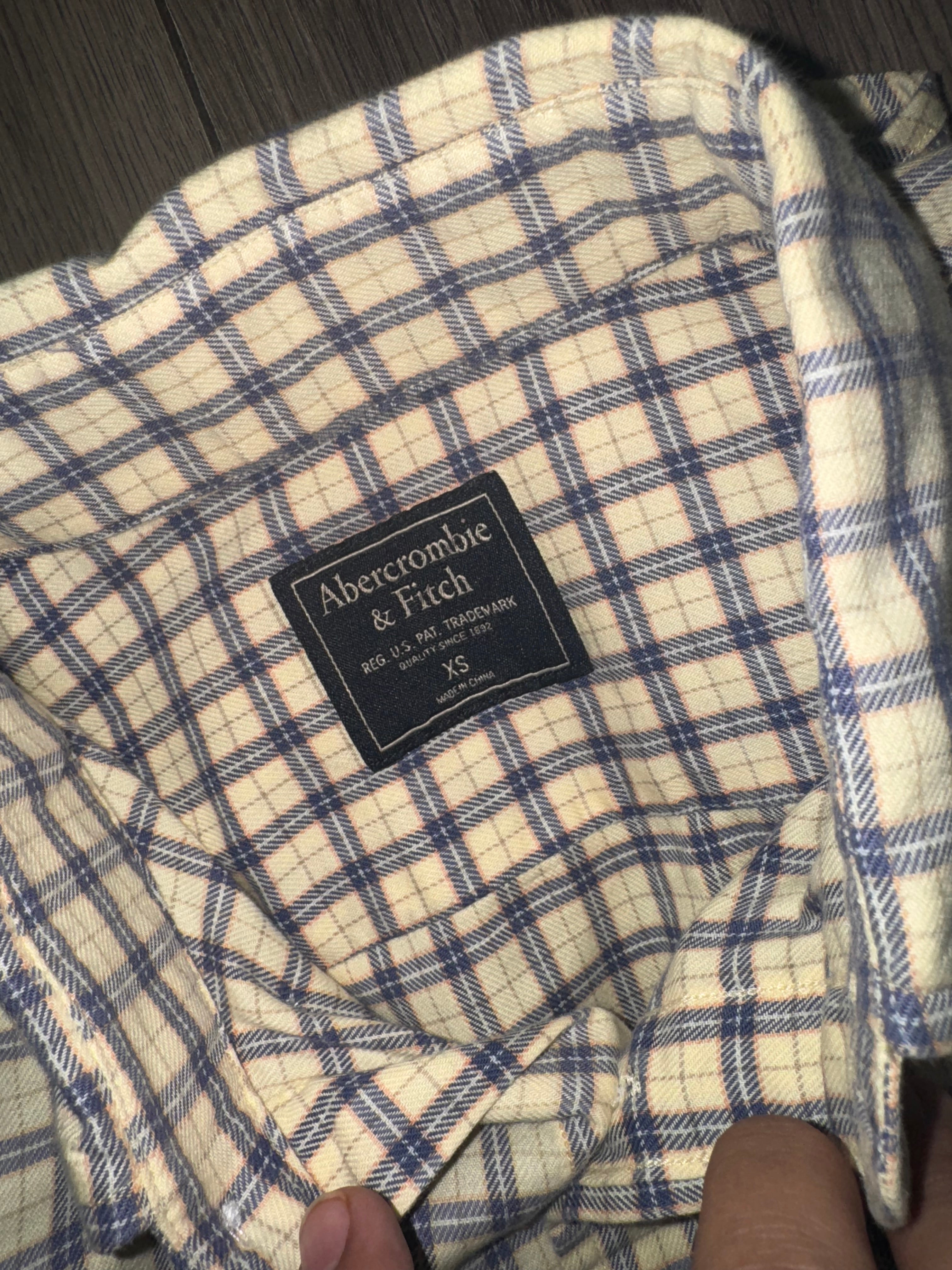 XS CAMISA ABERCROMBIE