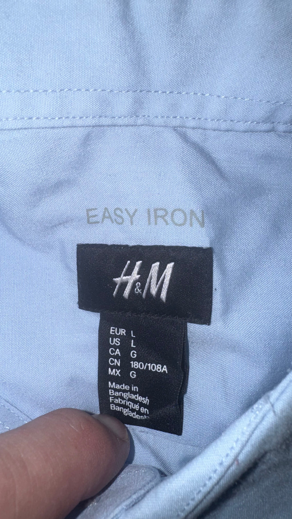 CAMISA H&M